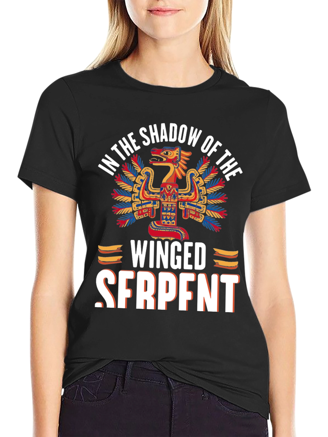 Camiseta Hombre: La Sombra de la Serpiente Alada