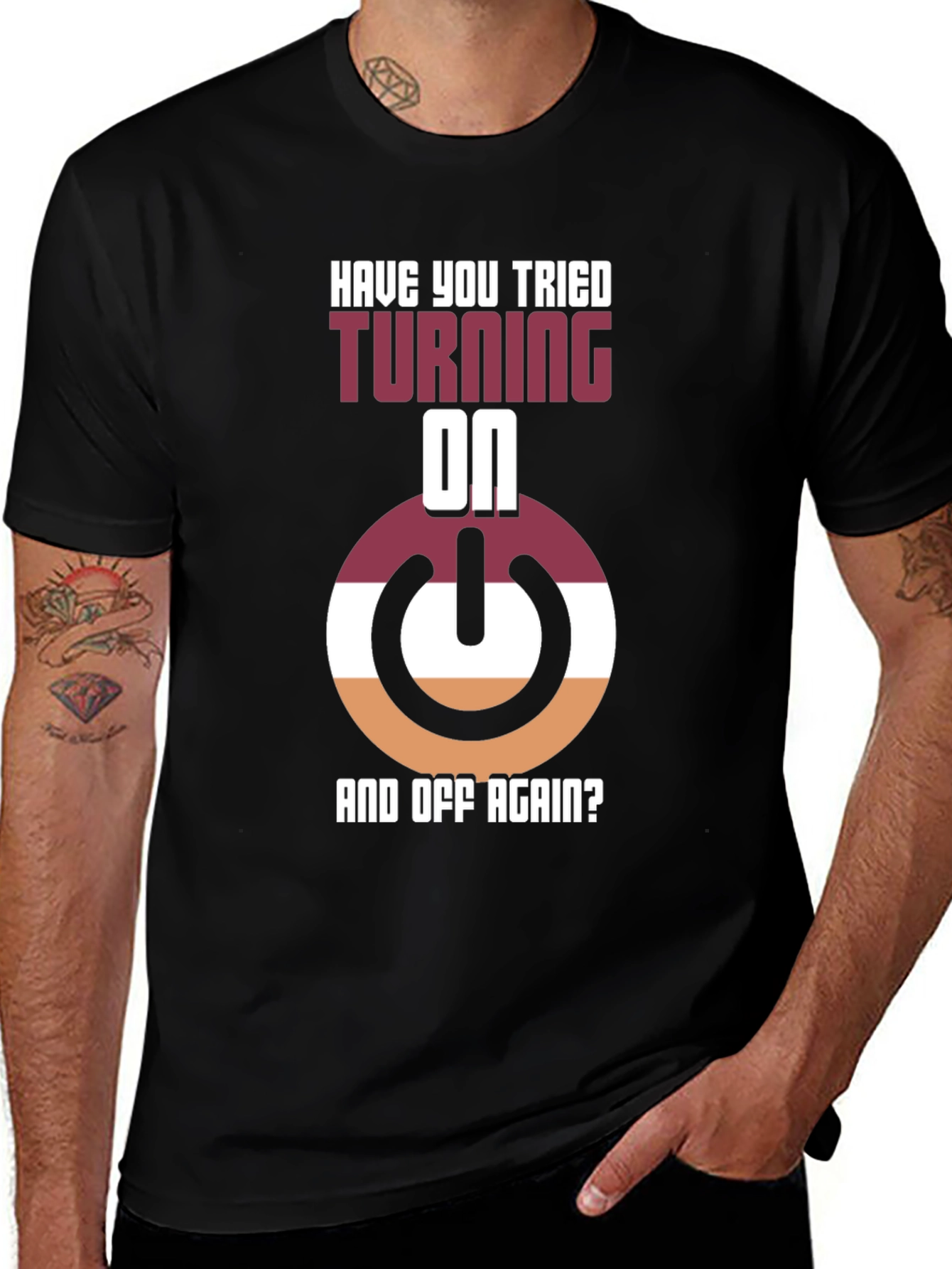 Camiseta ¿Has Intentado Apagarlo Y Encenderlo?