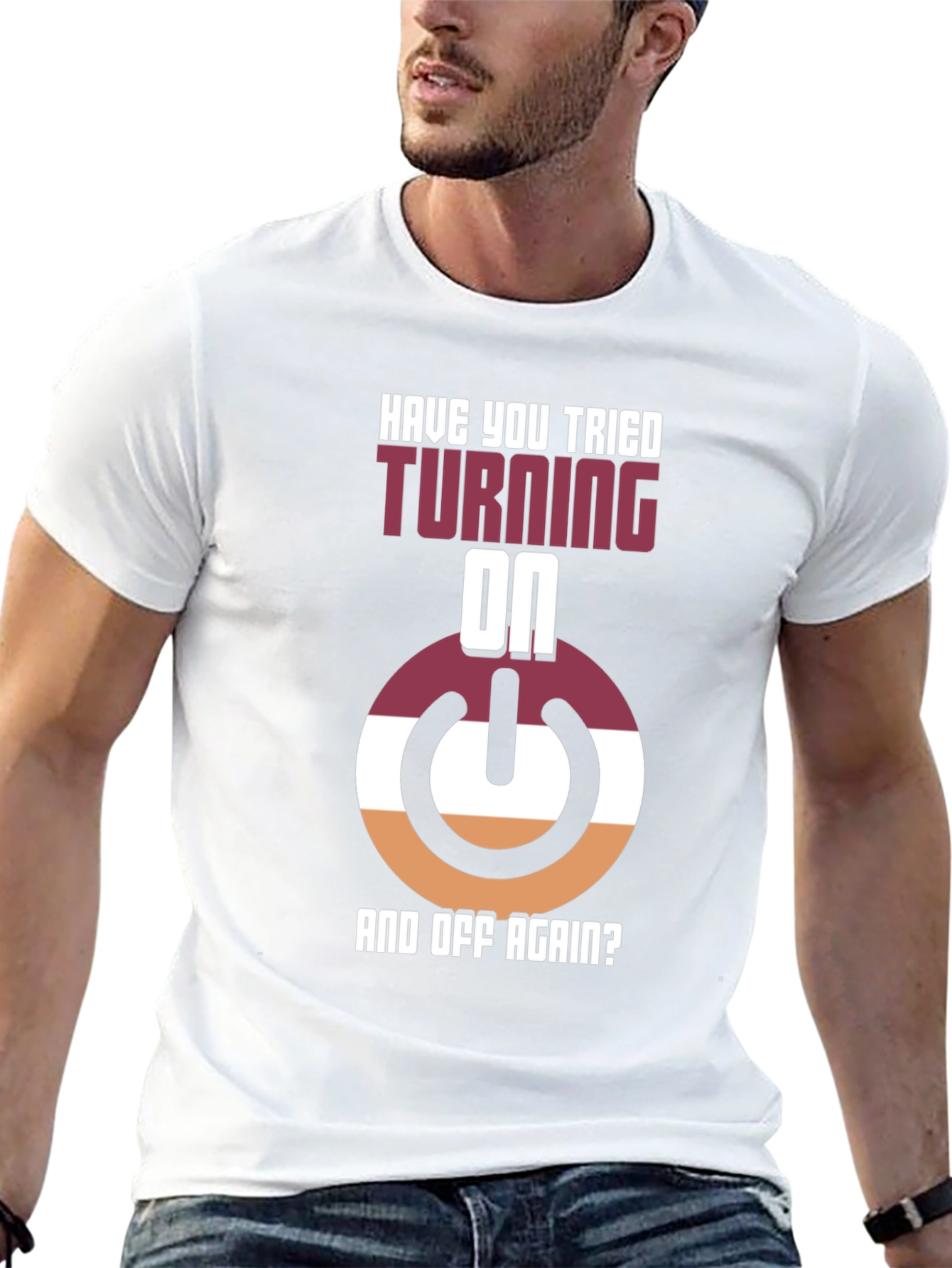 Camiseta ¿Has Intentado Apagarlo Y Encenderlo?
