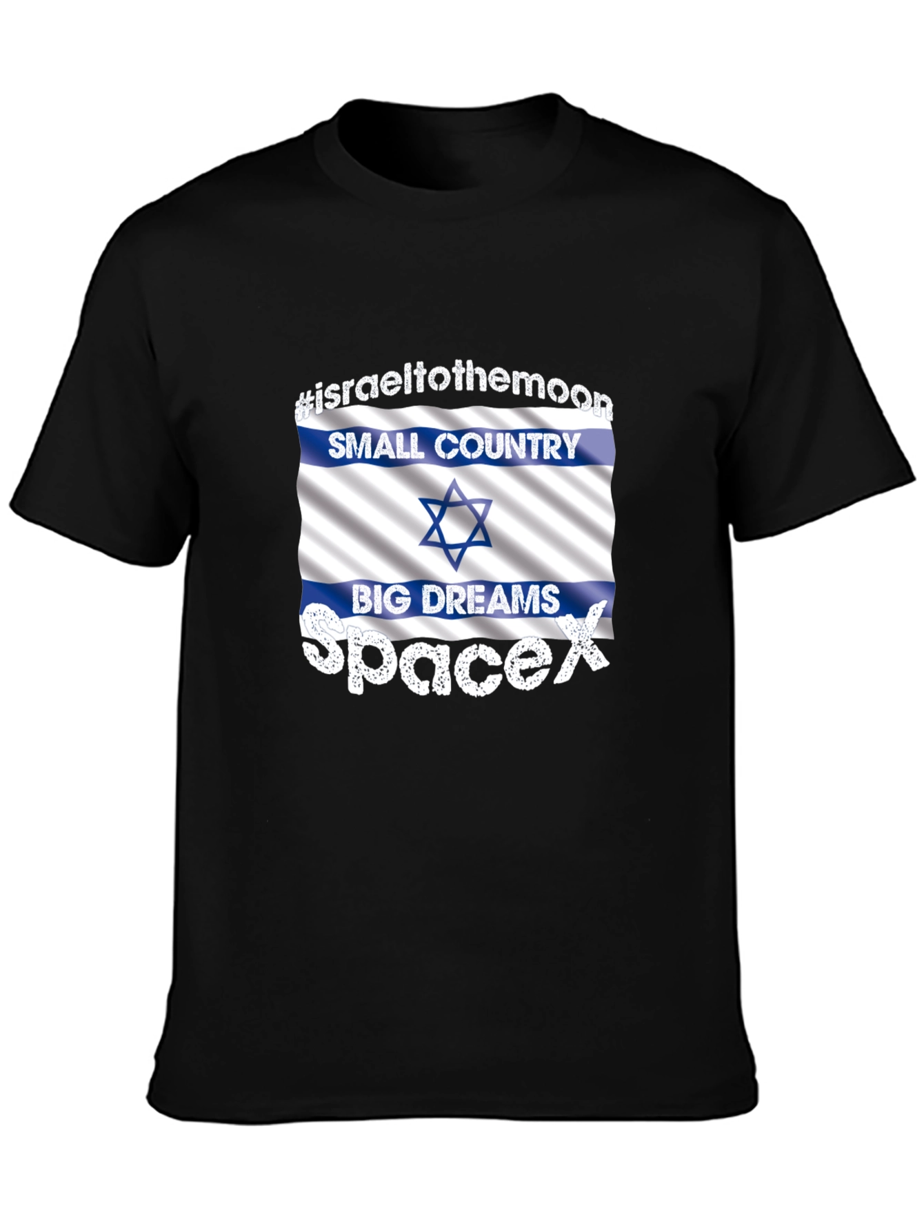 Camiseta Israel a la Luna - SpaceX