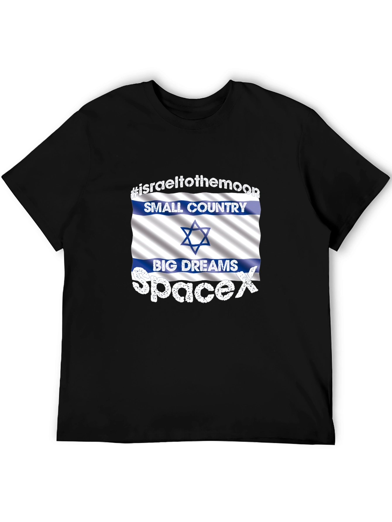 Camiseta Israel a la Luna - SpaceX