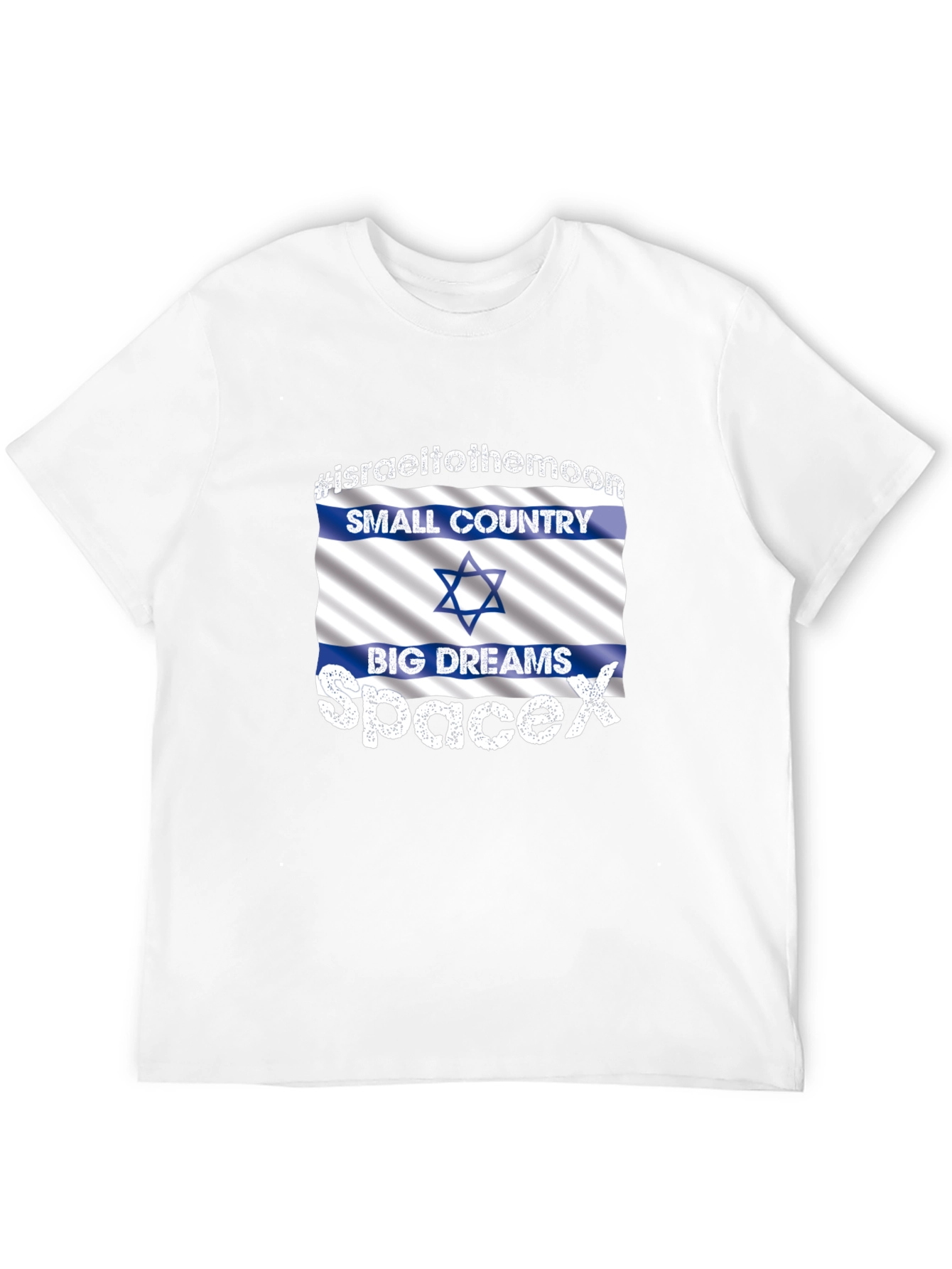 Camiseta Israel a la Luna - SpaceX