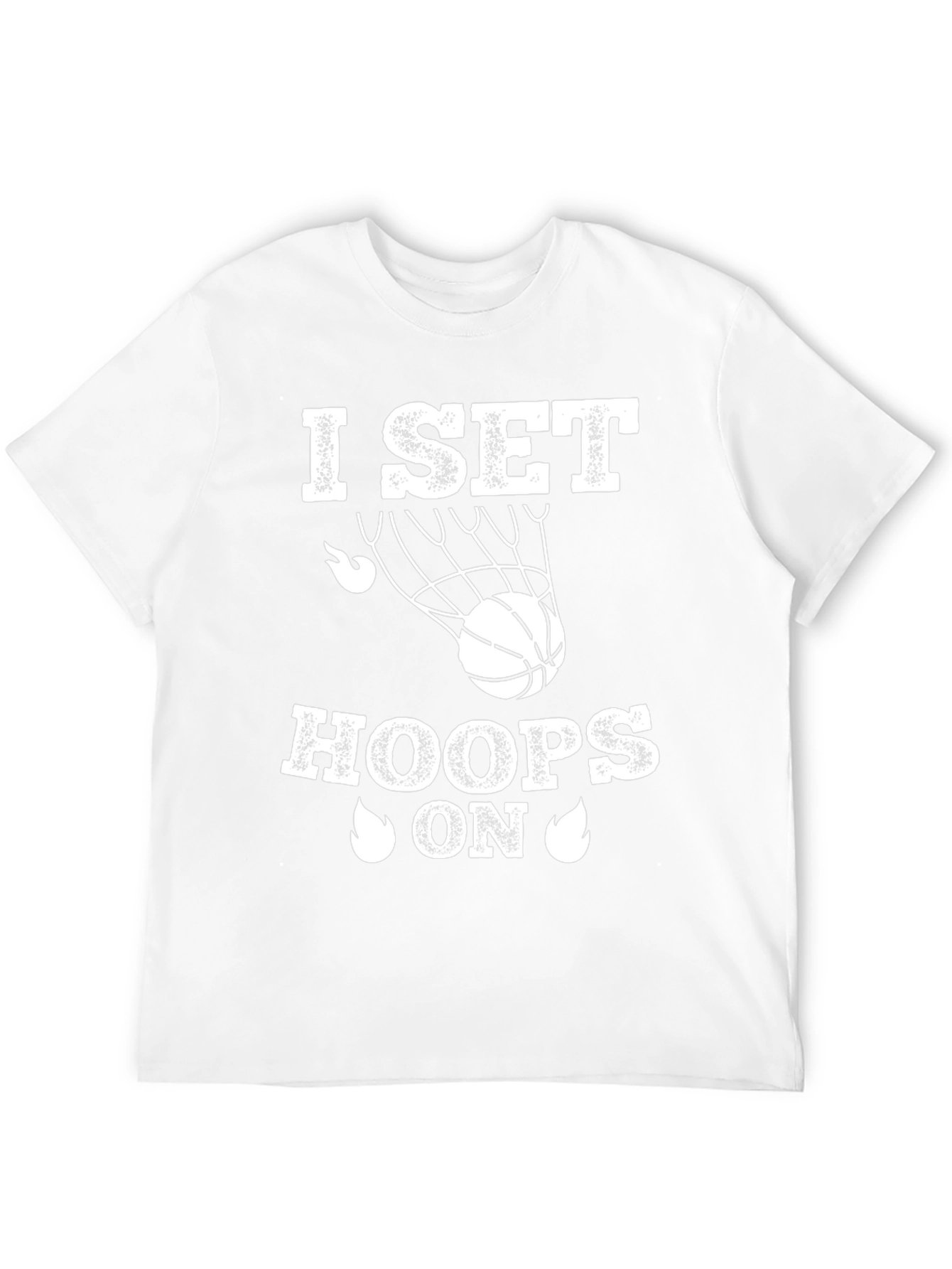 Camiseta I Set Hoops On para amantes del baloncesto