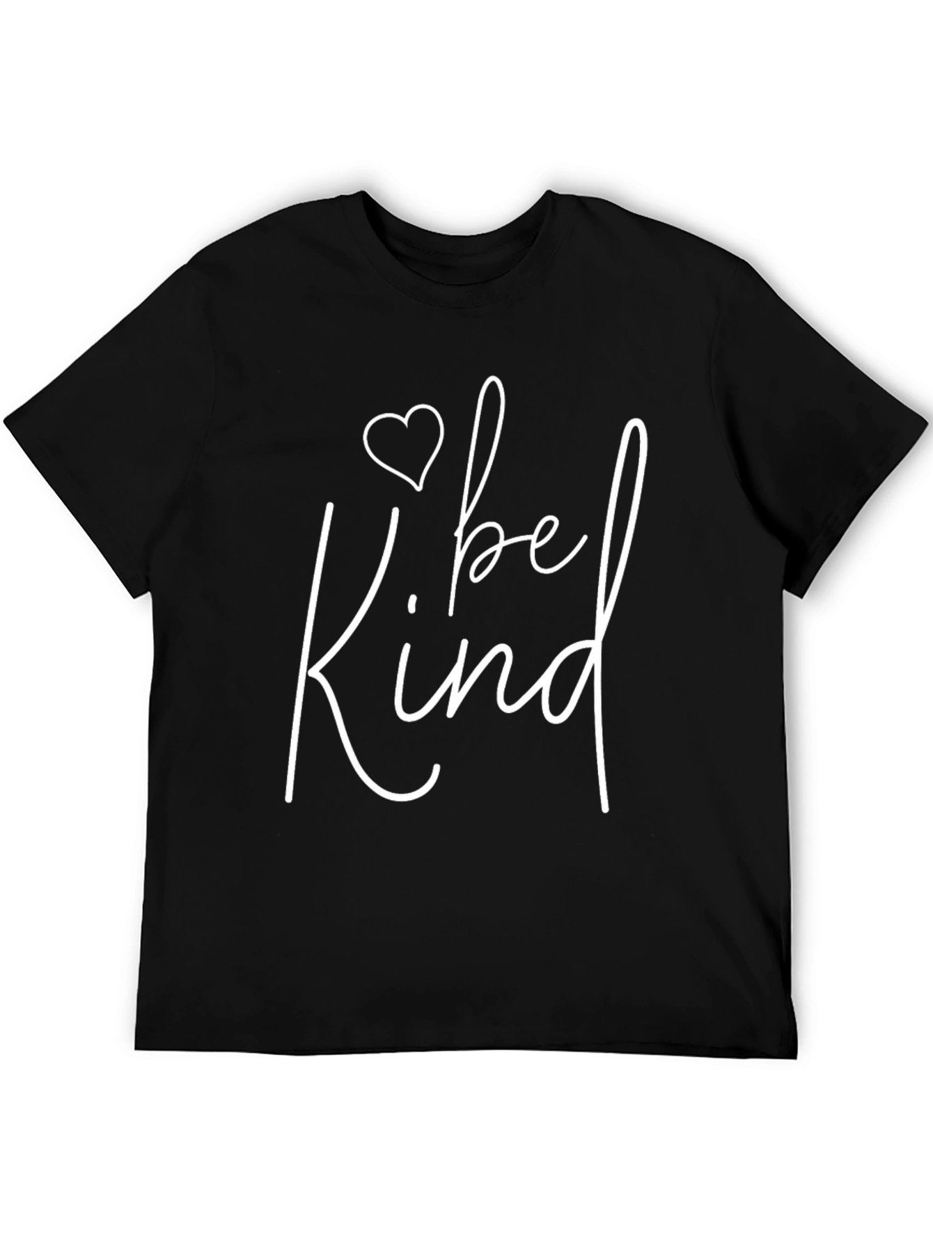 Camiseta Negra Be Kind para Hombre