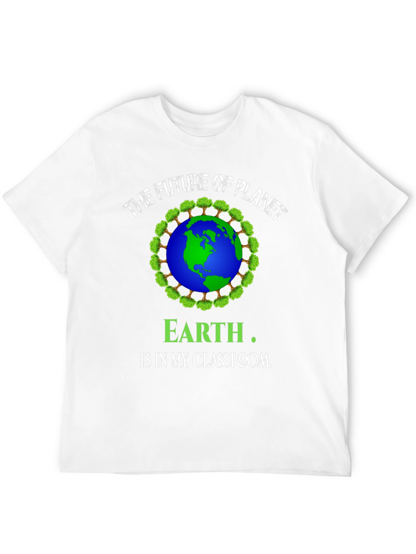 Camiseta Hombre El Futuro del Planeta Tierra