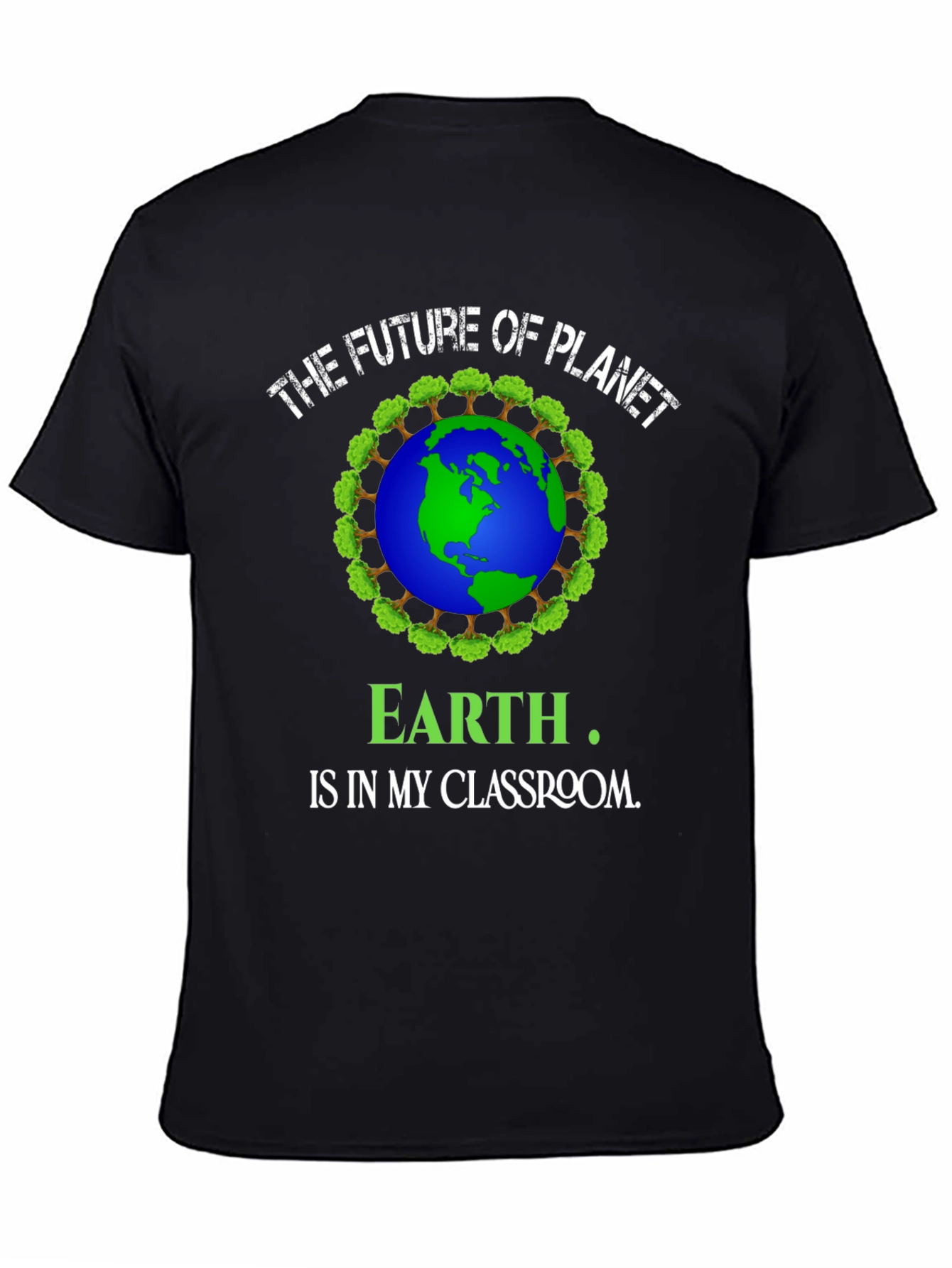 Camiseta Hombre El Futuro del Planeta Tierra