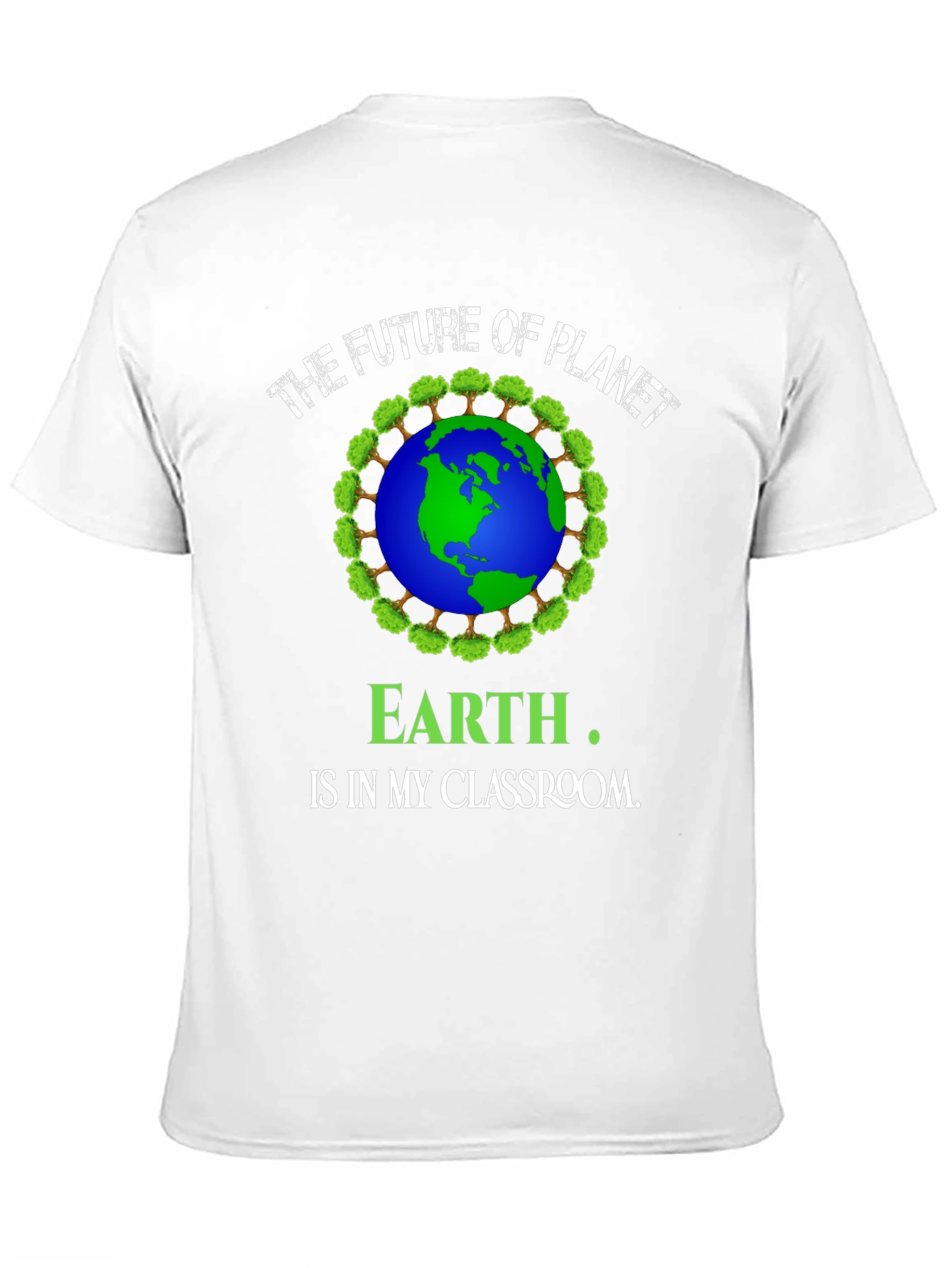 Camiseta Hombre El Futuro del Planeta Tierra