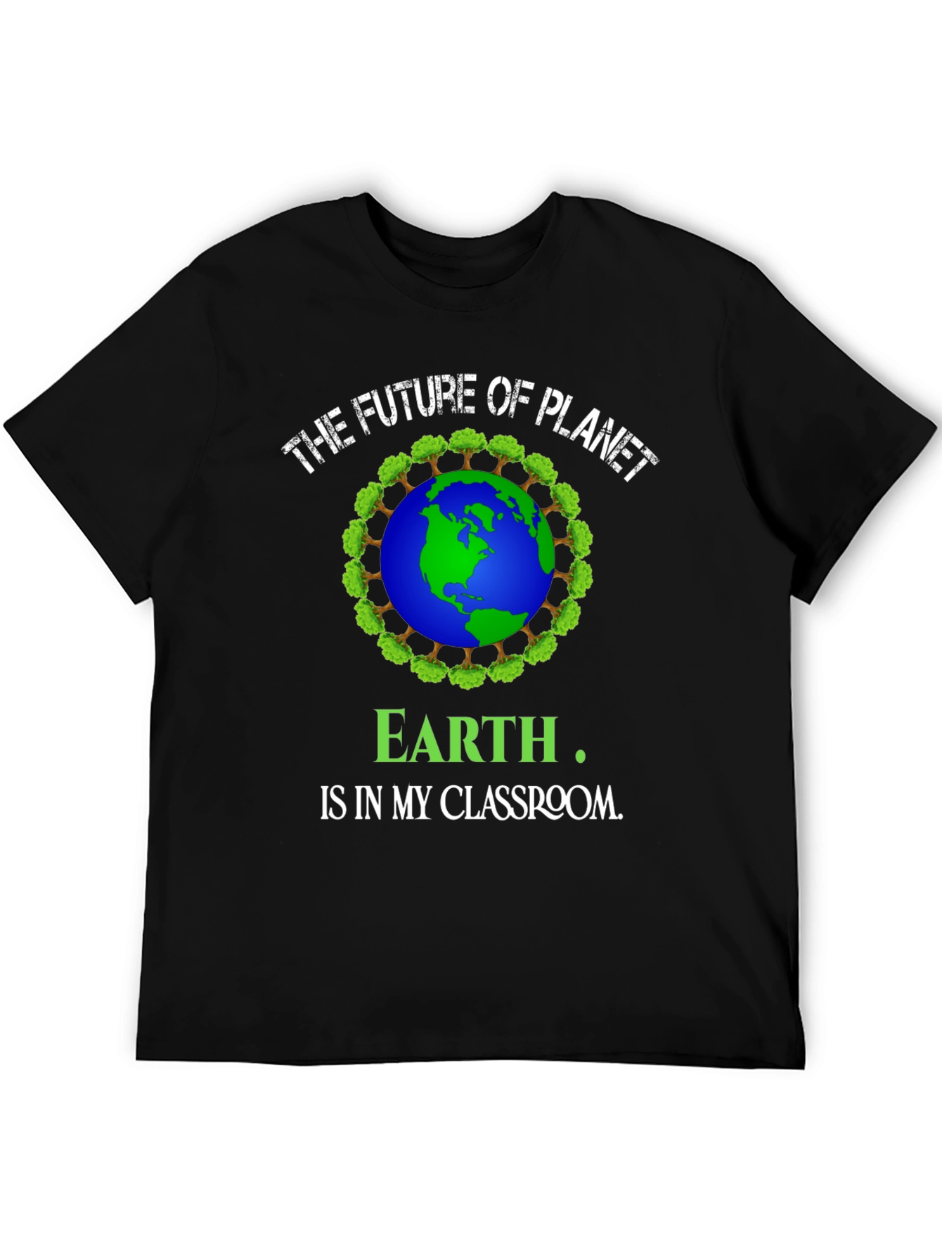 Camiseta Hombre El Futuro del Planeta Tierra