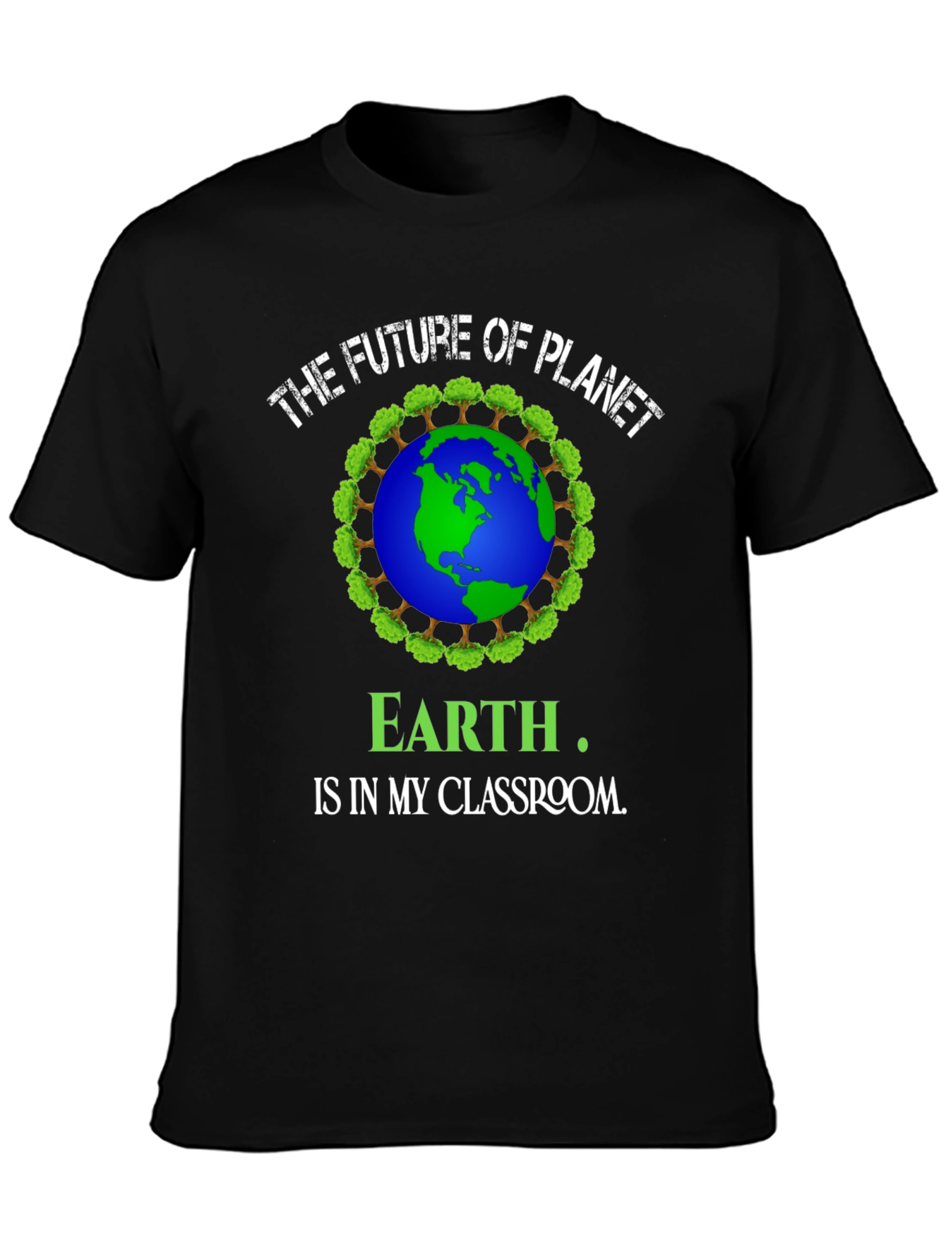 Camiseta Hombre El Futuro del Planeta Tierra