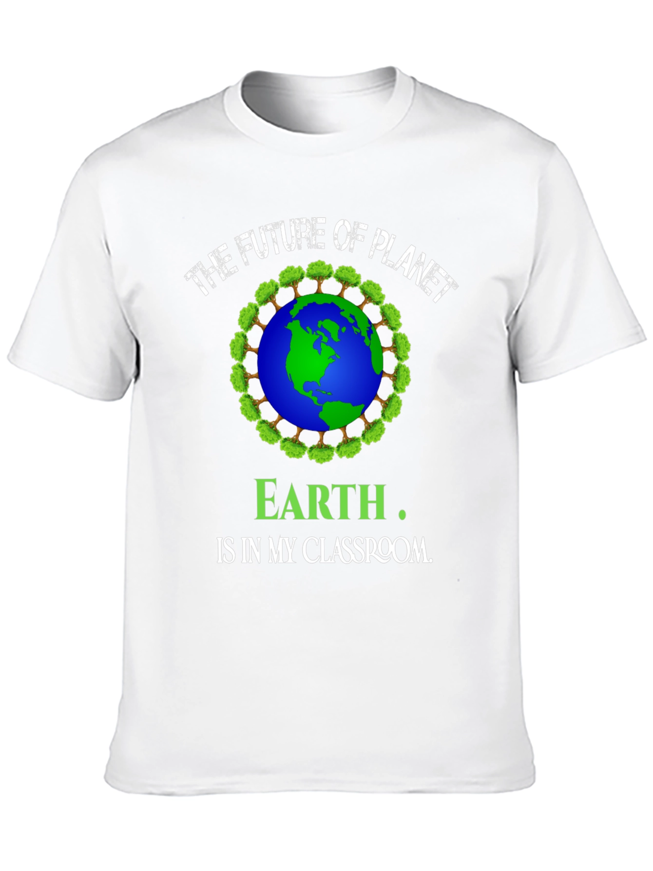 Camiseta Hombre El Futuro del Planeta Tierra
