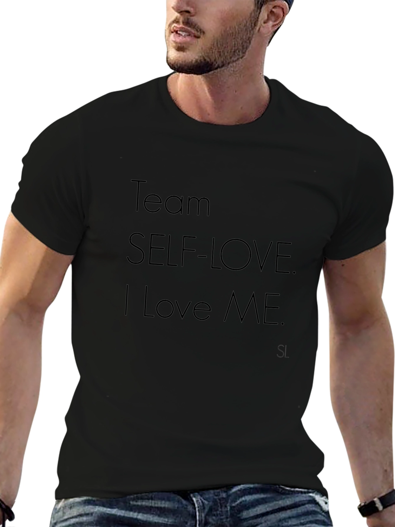 Camiseta Negra: Amor Propio