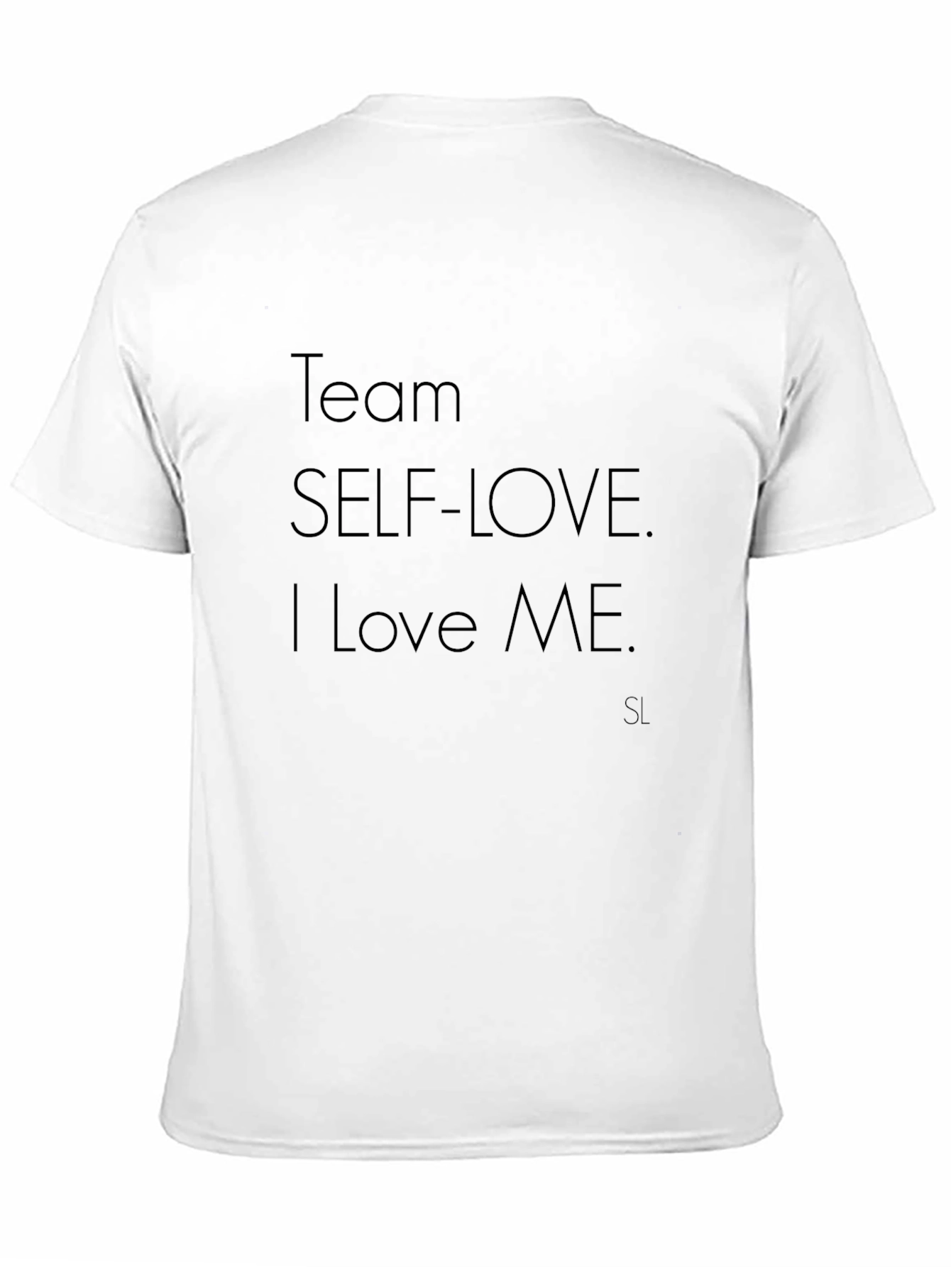 Camiseta Negra: Amor Propio