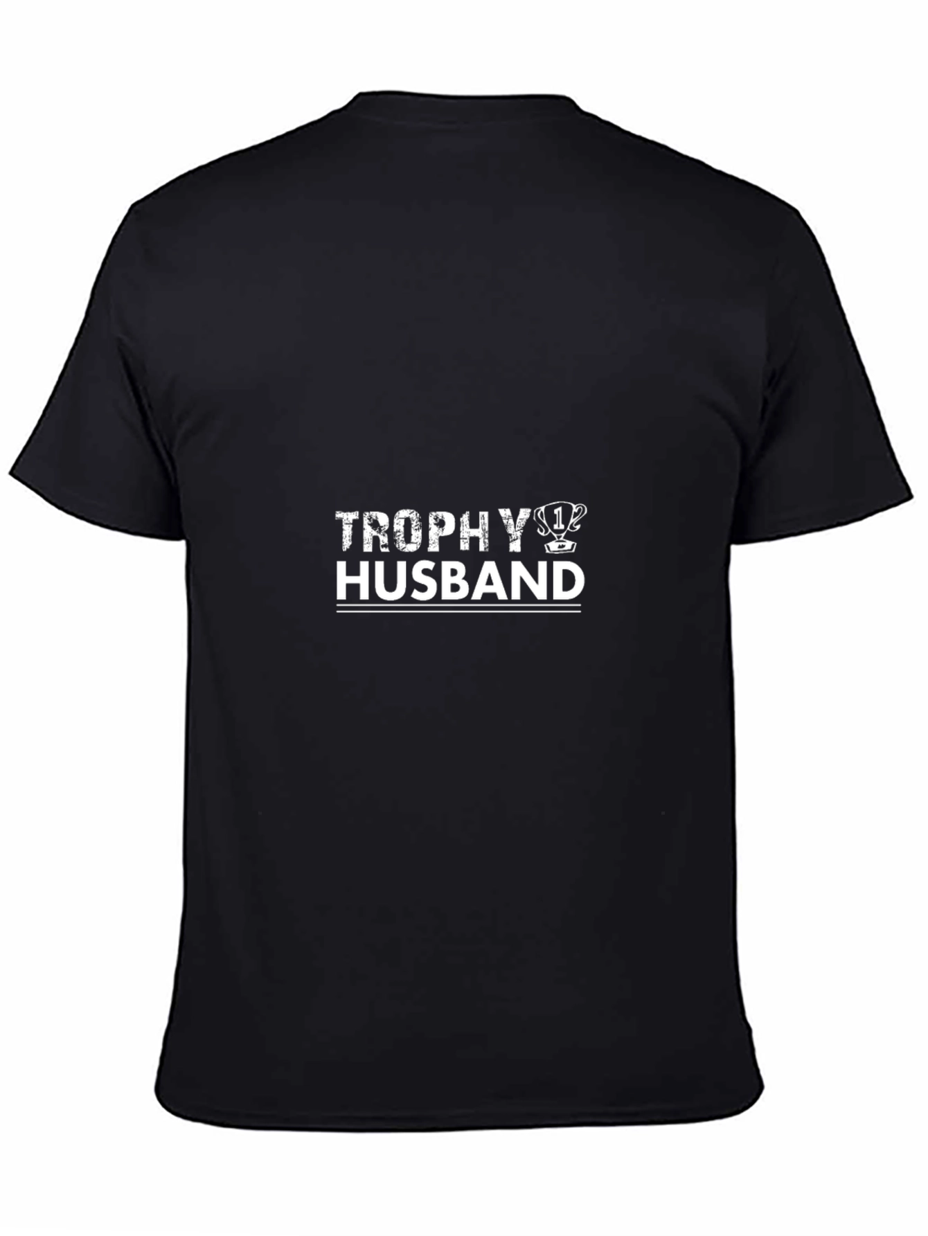 Camiseta Hombre: Trofeo de Marido Divertida y Original