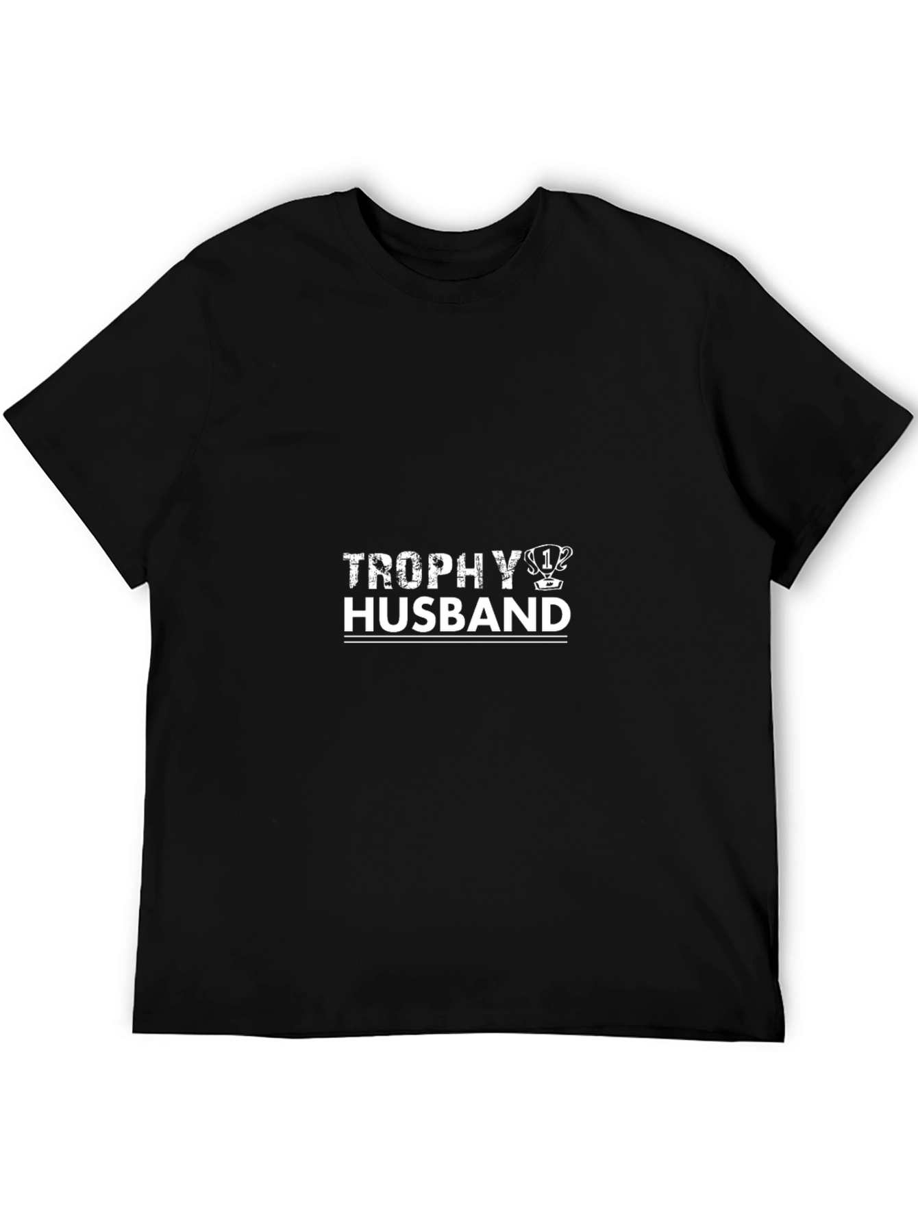 Camiseta Hombre: Trofeo de Marido Divertida y Original