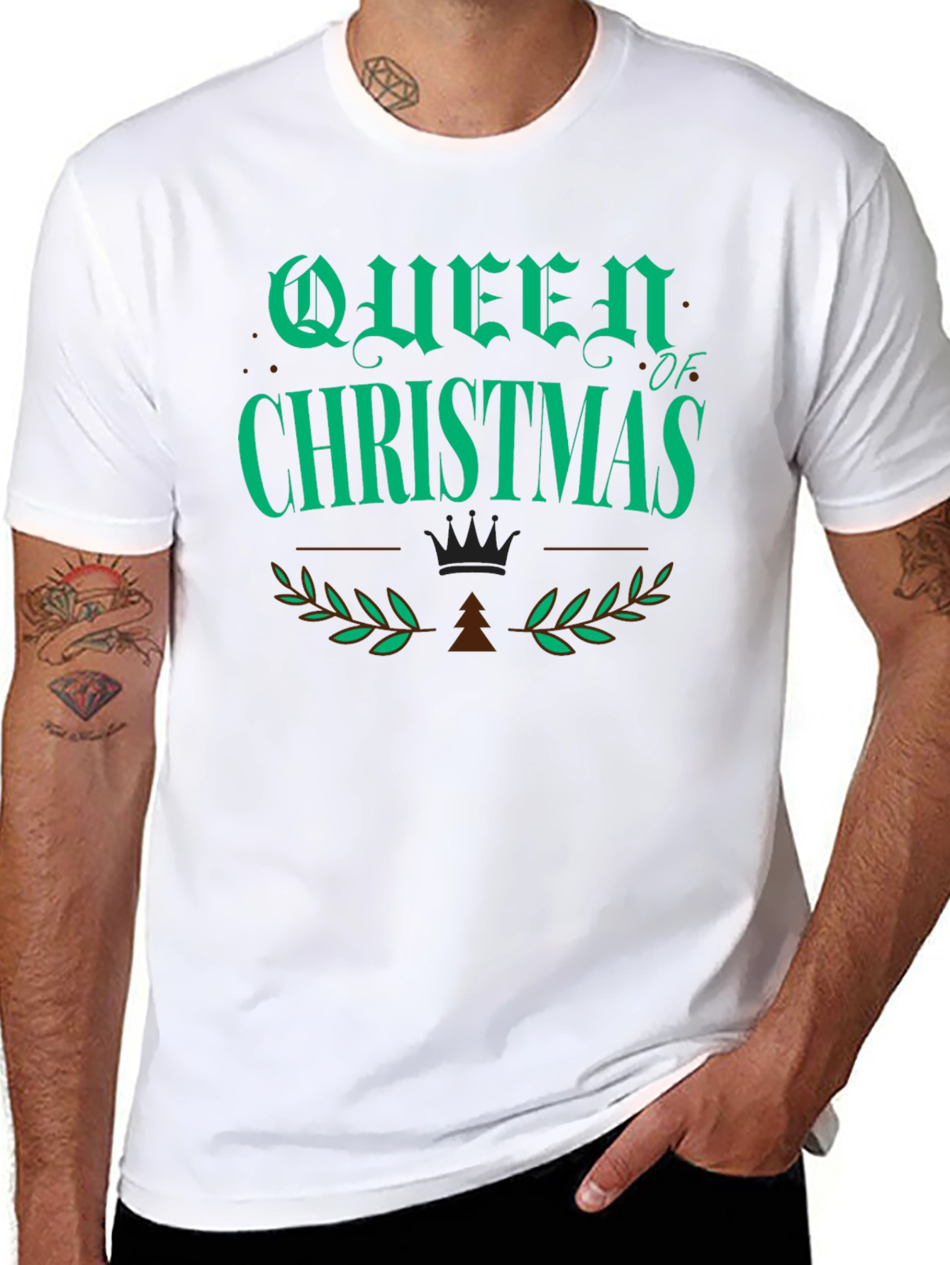 Camiseta Reina de Navidad