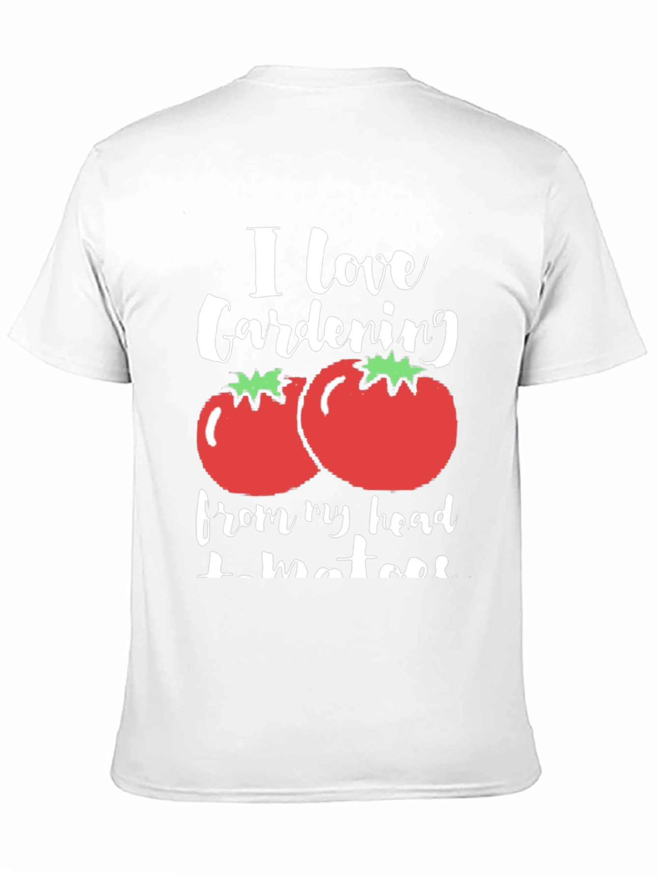 Camiseta Negra Amo la Jardinería