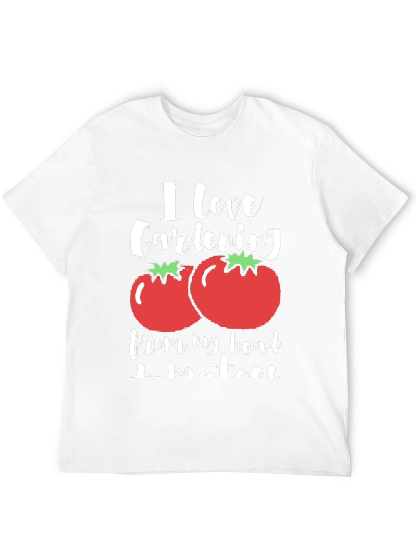 Camiseta Negra Amo la Jardinería