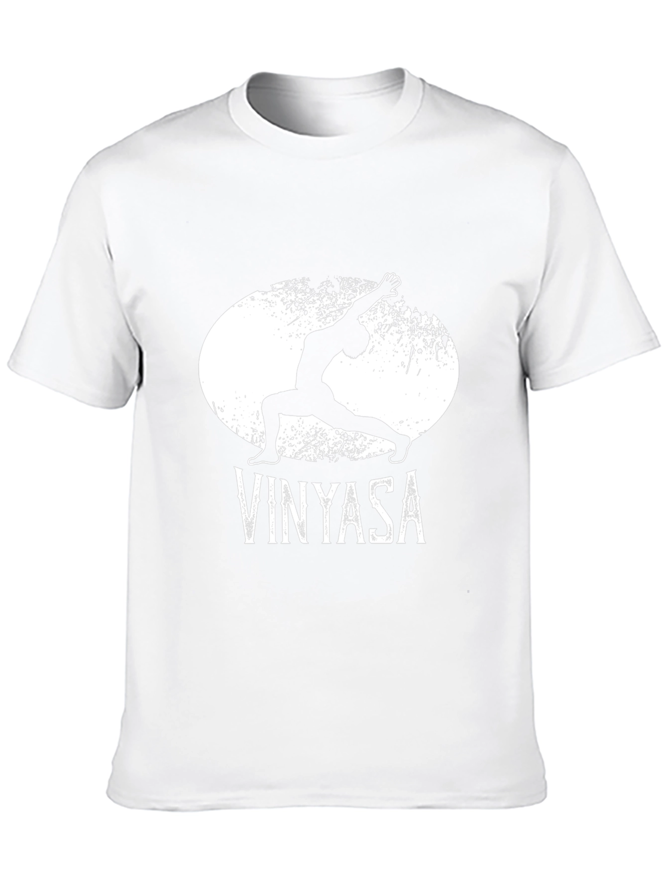 Camiseta Negra Vinyasa Yoga para Hombre