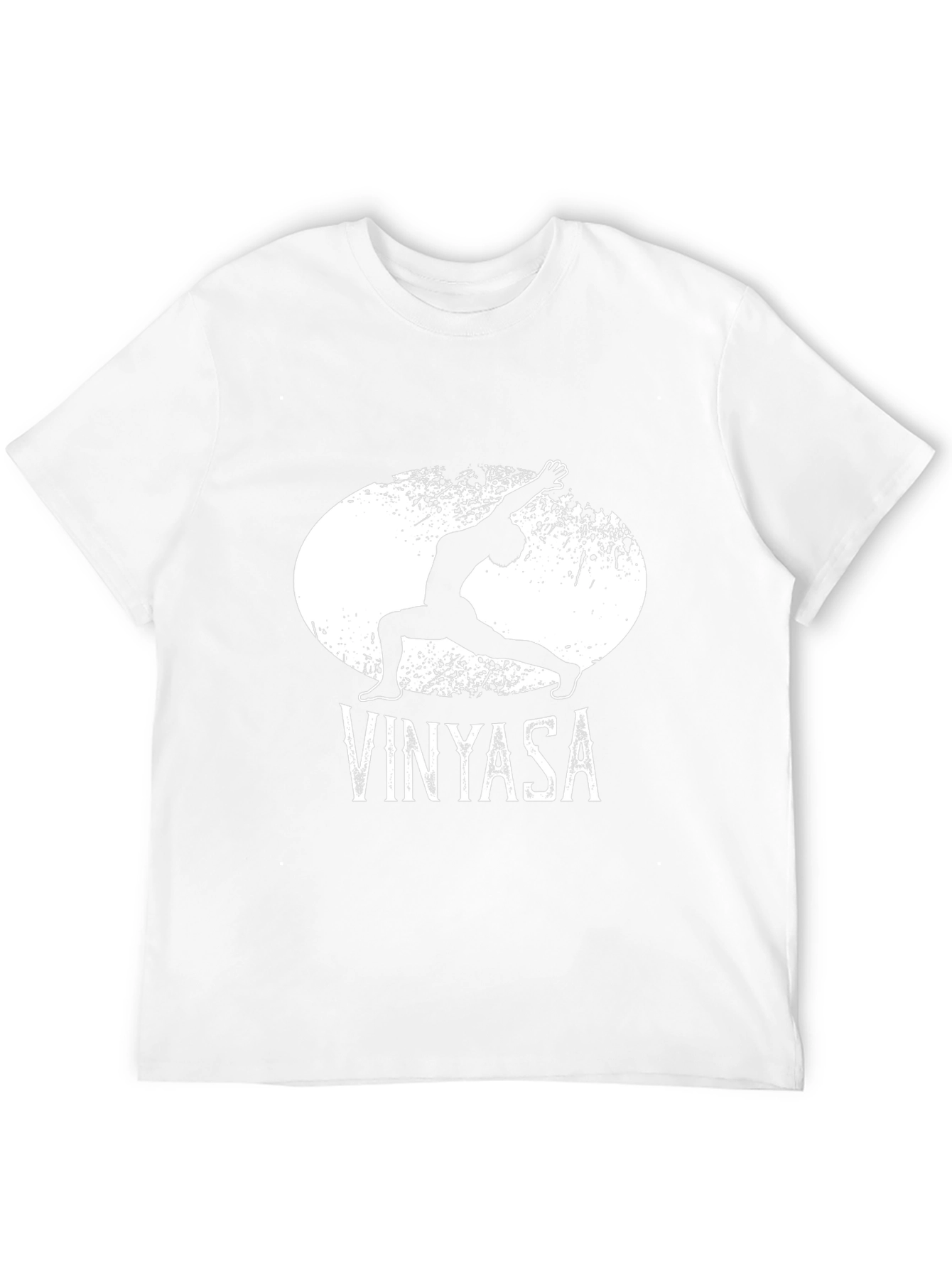 Camiseta Negra Vinyasa Yoga para Hombre