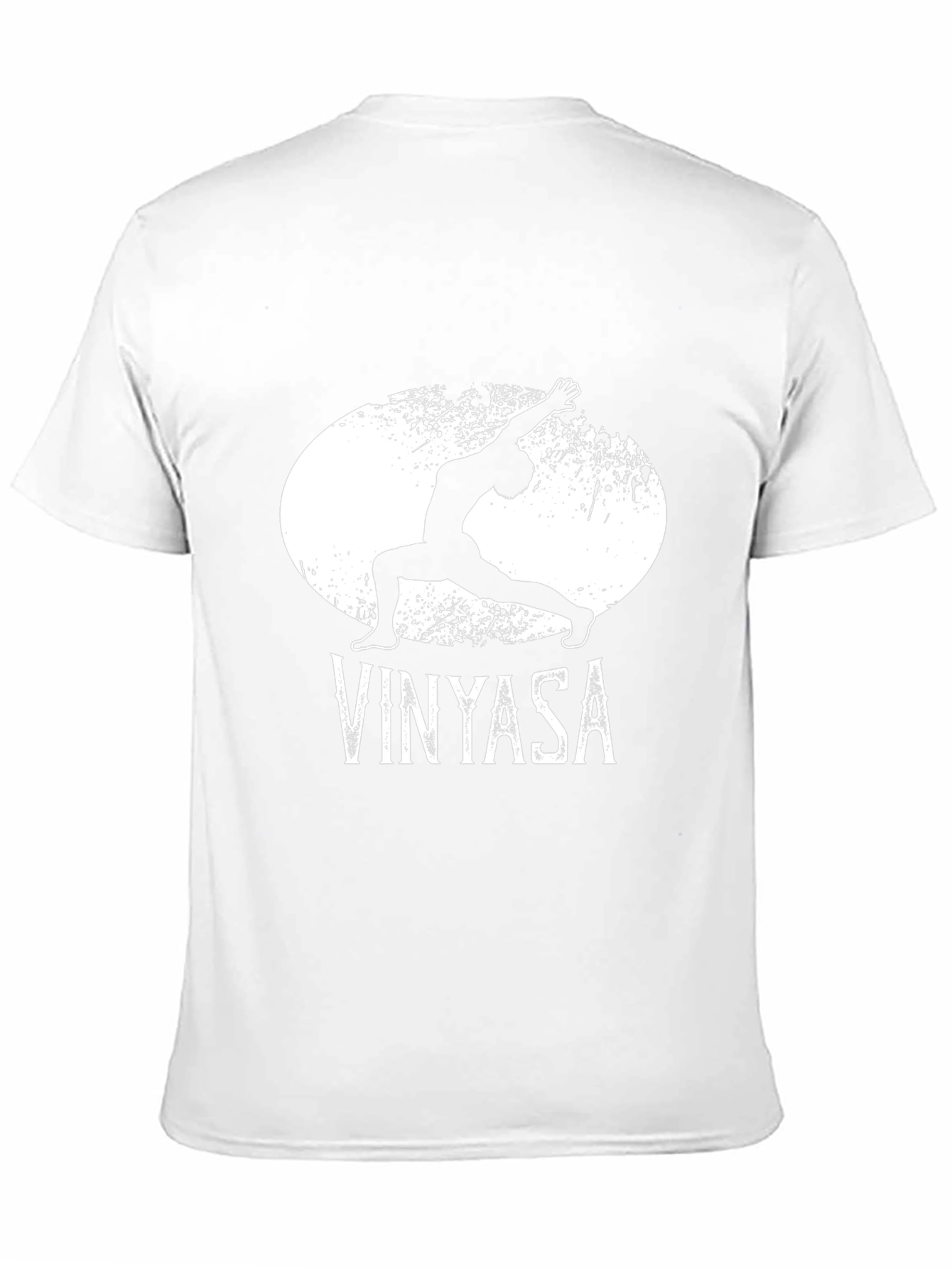 Camiseta Negra Vinyasa Yoga para Hombre