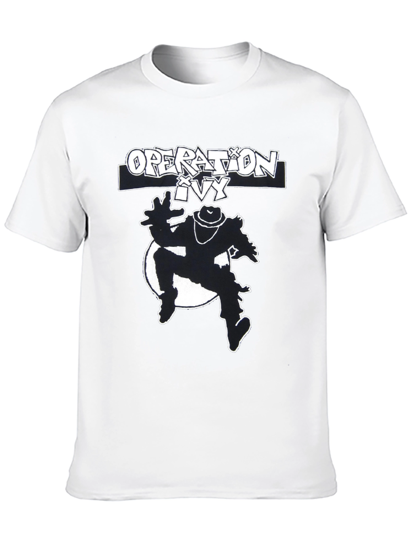 Camiseta Negra Operation Ivy - Estilo Urbano y Musical
