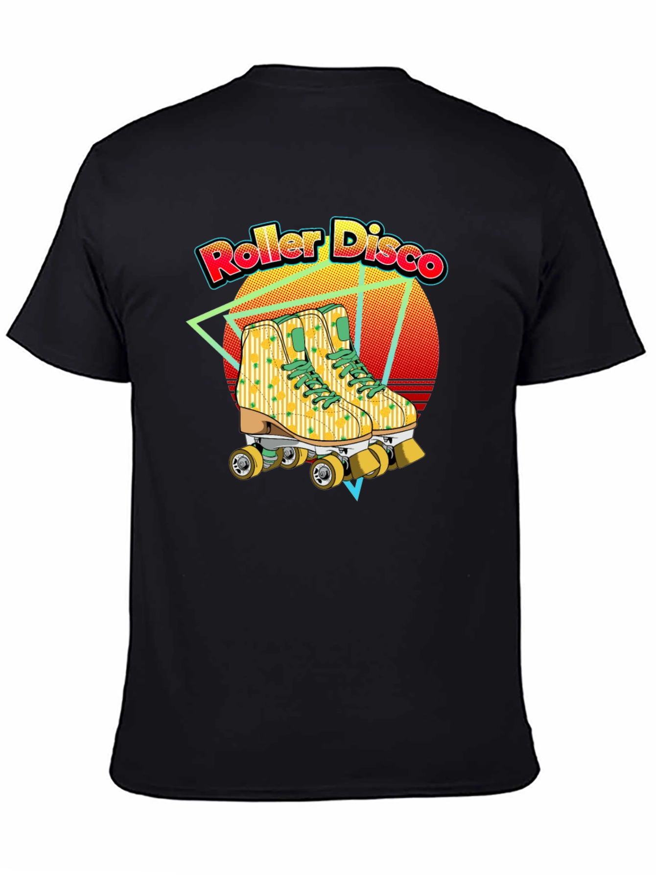 Camiseta Roller Disco Retro Patines Años 80
