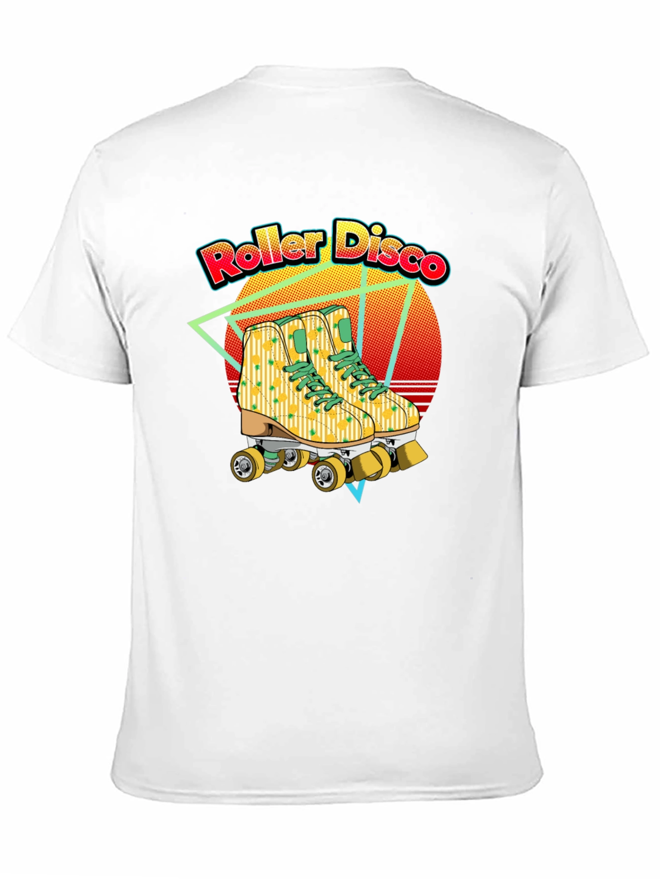 Camiseta Roller Disco Retro Patines Años 80