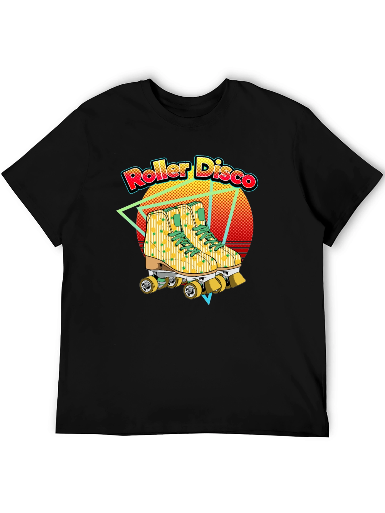 Camiseta Roller Disco Retro Patines Años 80