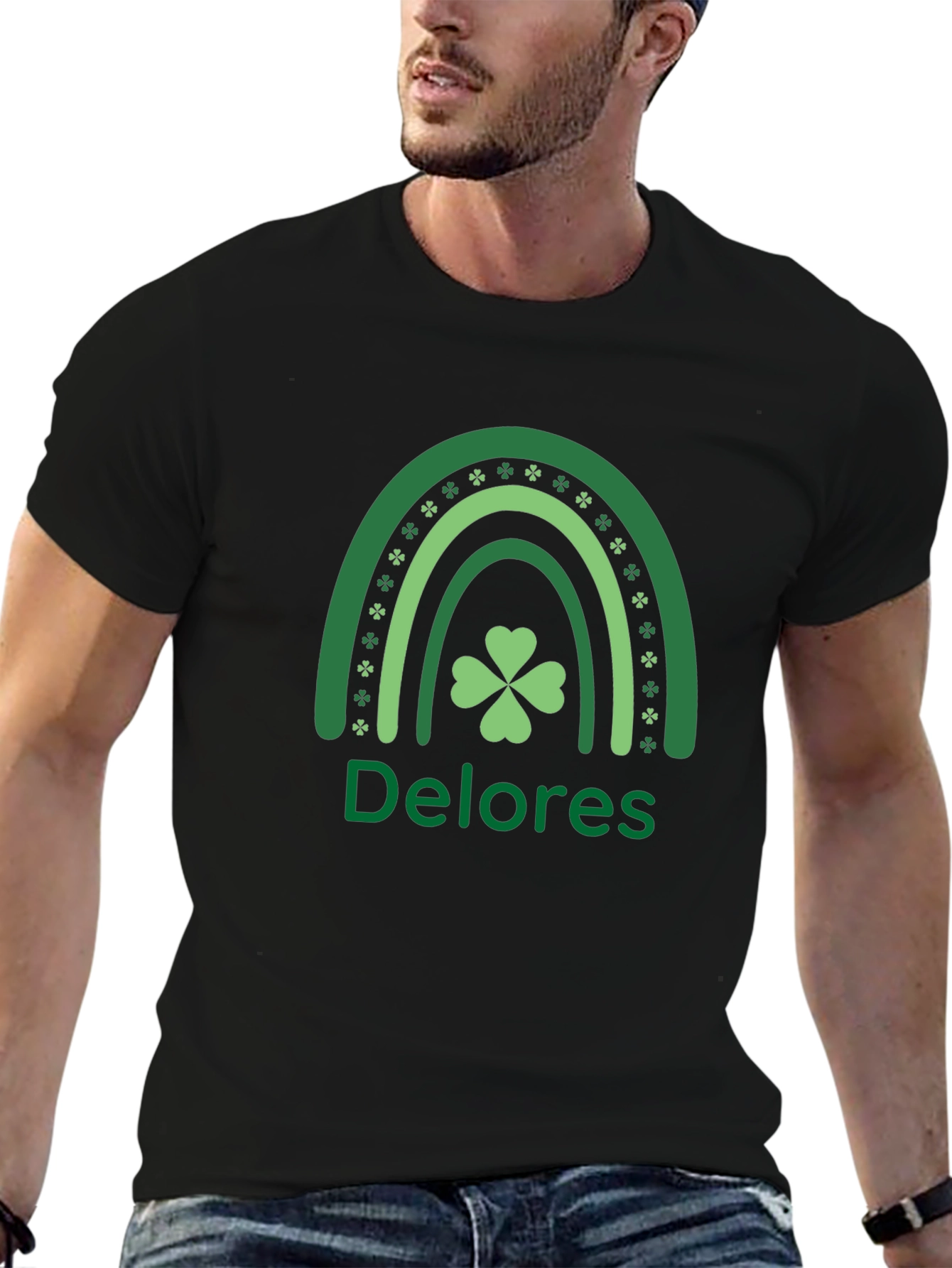 Camiseta Negra St. Patricks Delores