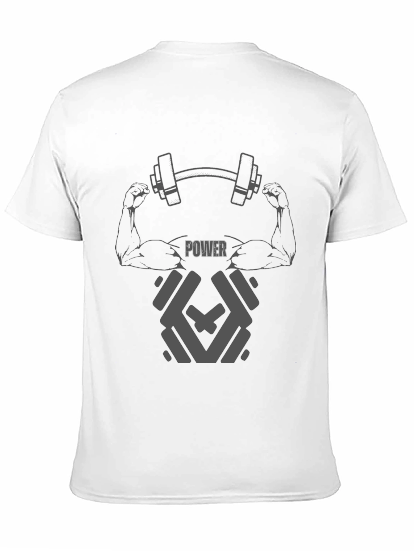 Camiseta Negra Deportiva Power