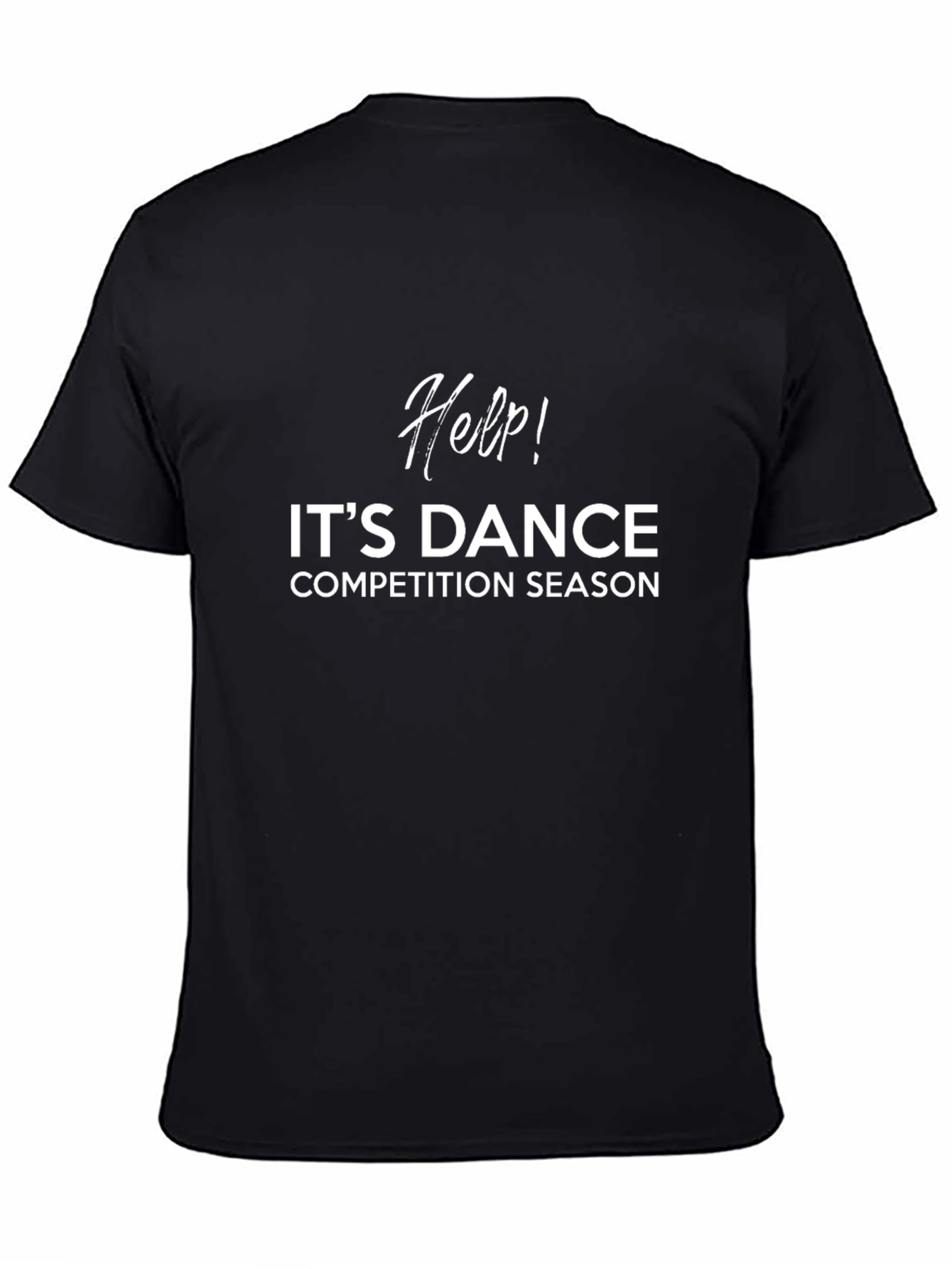 Camiseta Negra Help! Dance Competition Season