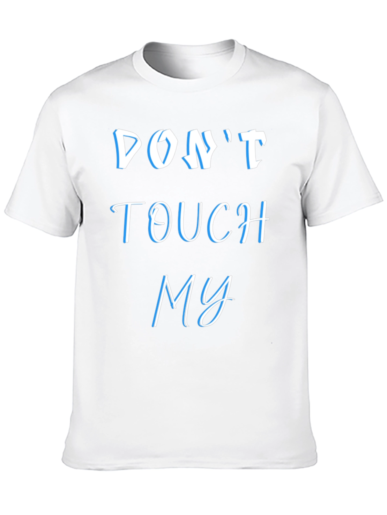 Camiseta Negra: No Me Toques - Estilo y Actitud