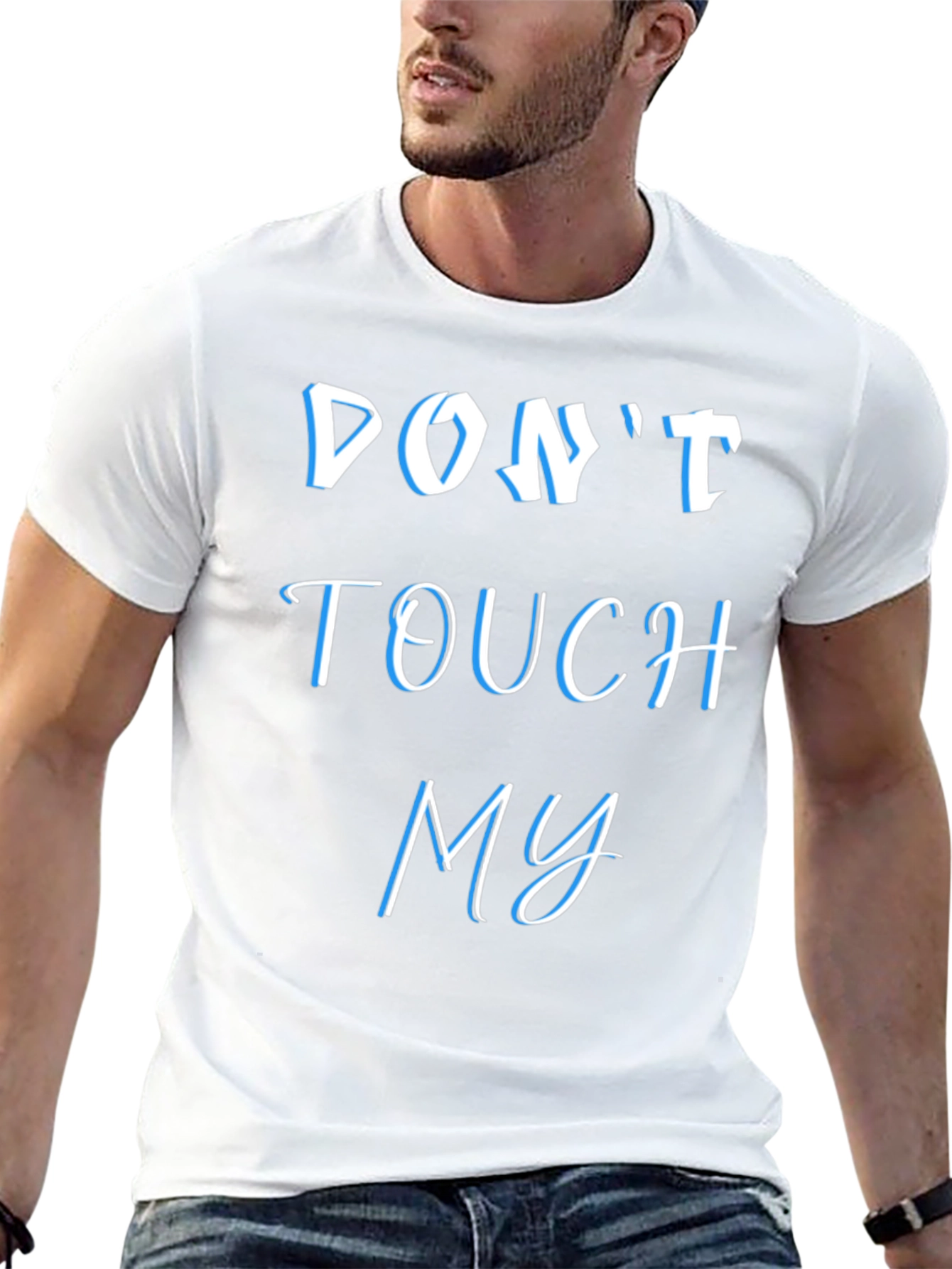 Camiseta Negra: No Me Toques - Estilo y Actitud