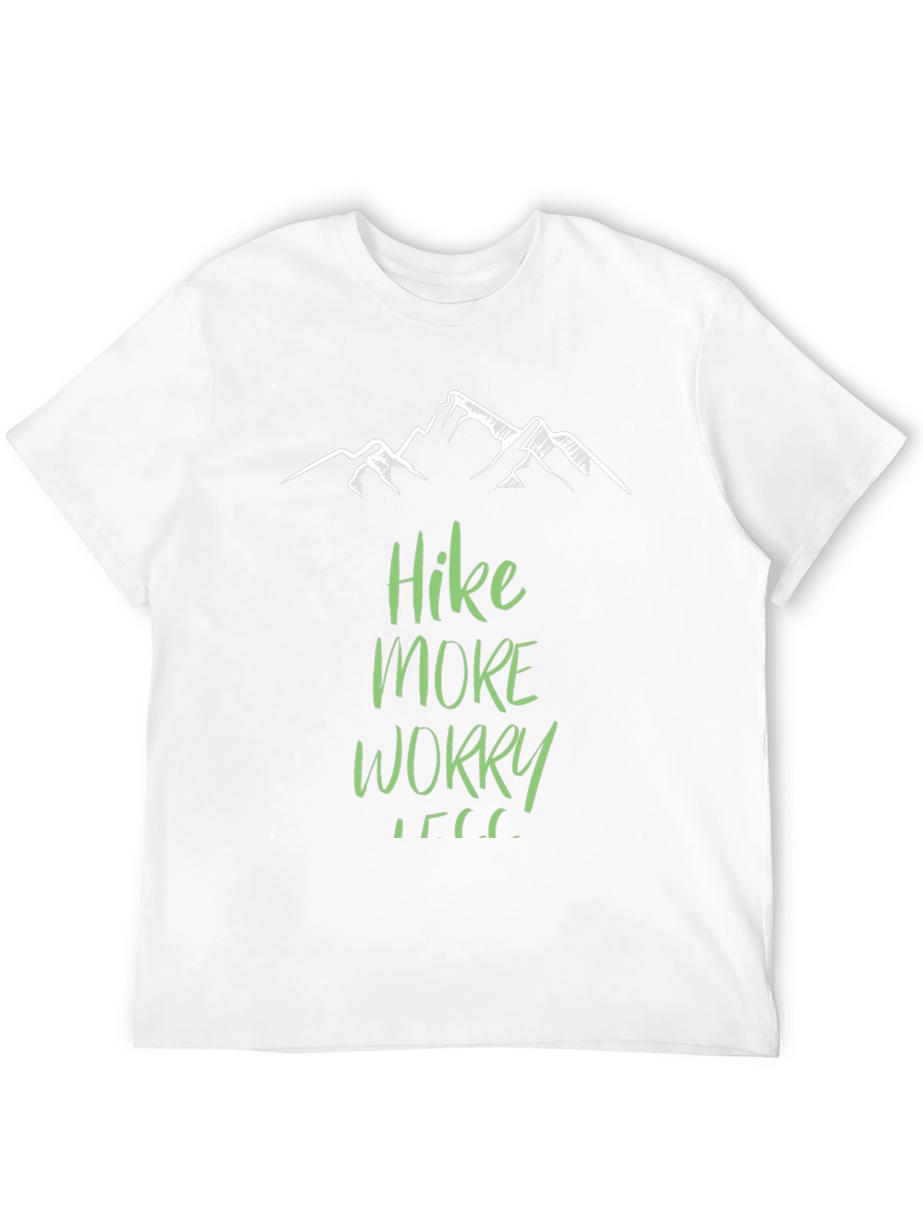 Camiseta Negra Hike More Worry Less