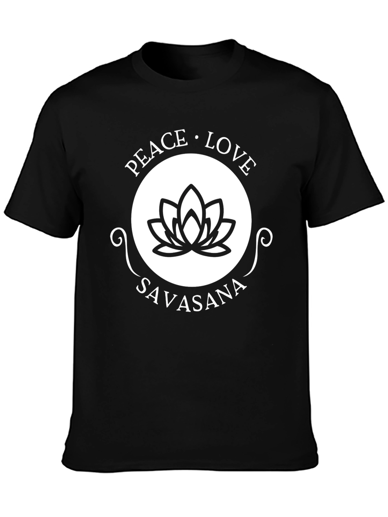 Camiseta Yoga Paz Amor Savasana