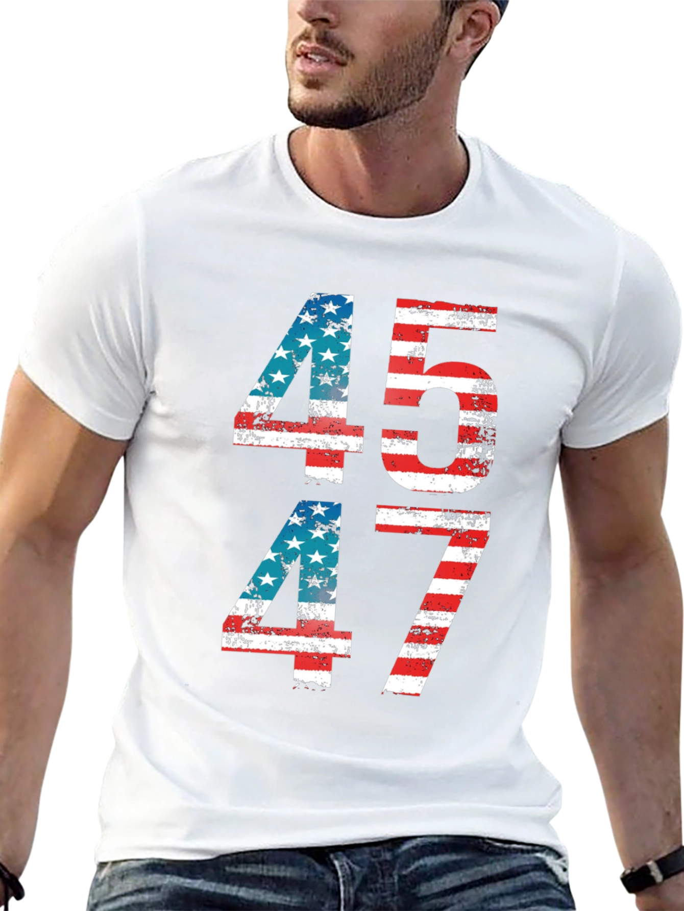 Camiseta 45 47 Patriótica