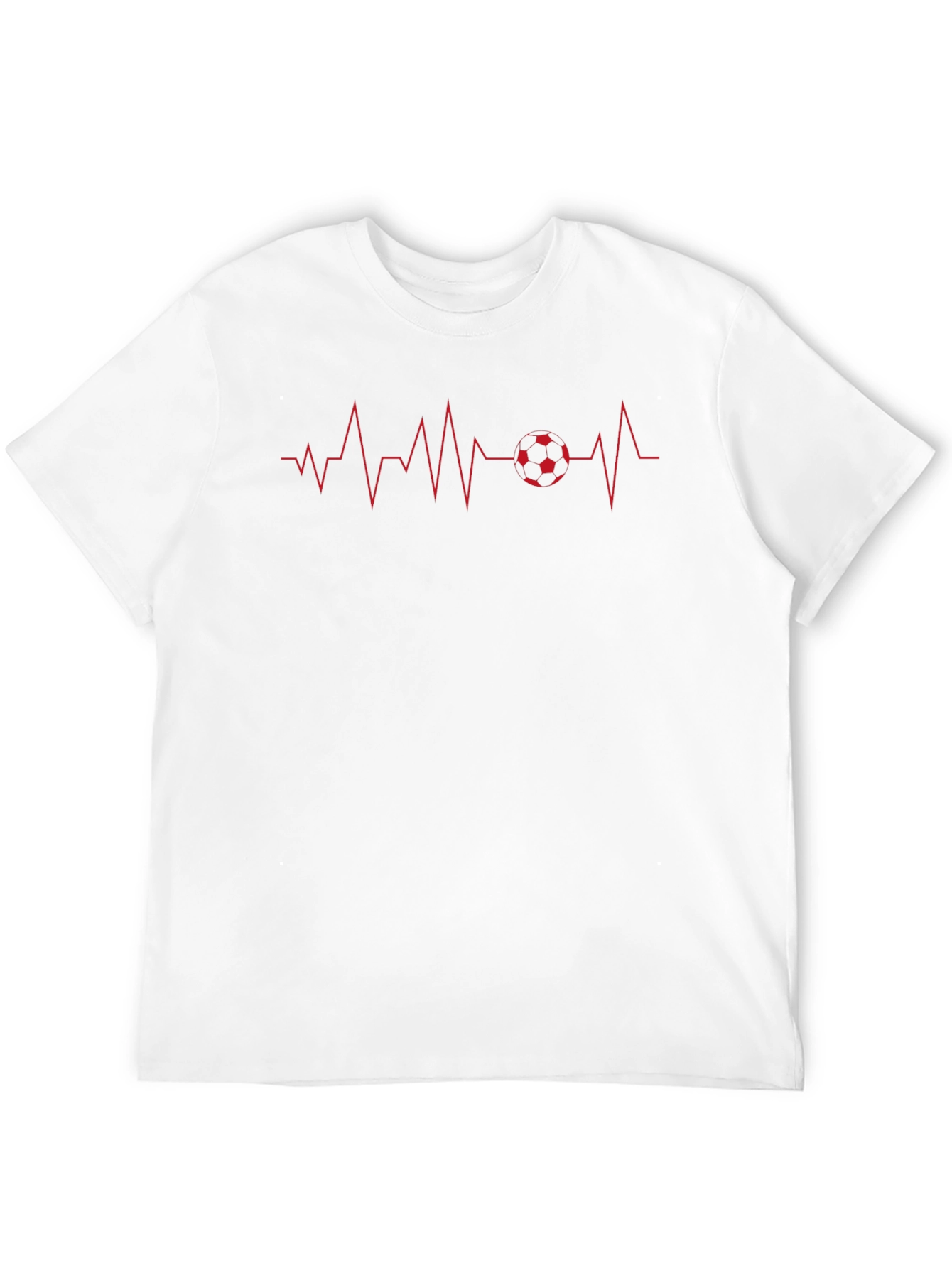 Camiseta Negra Fútbol Pasión - Diseño de Latido