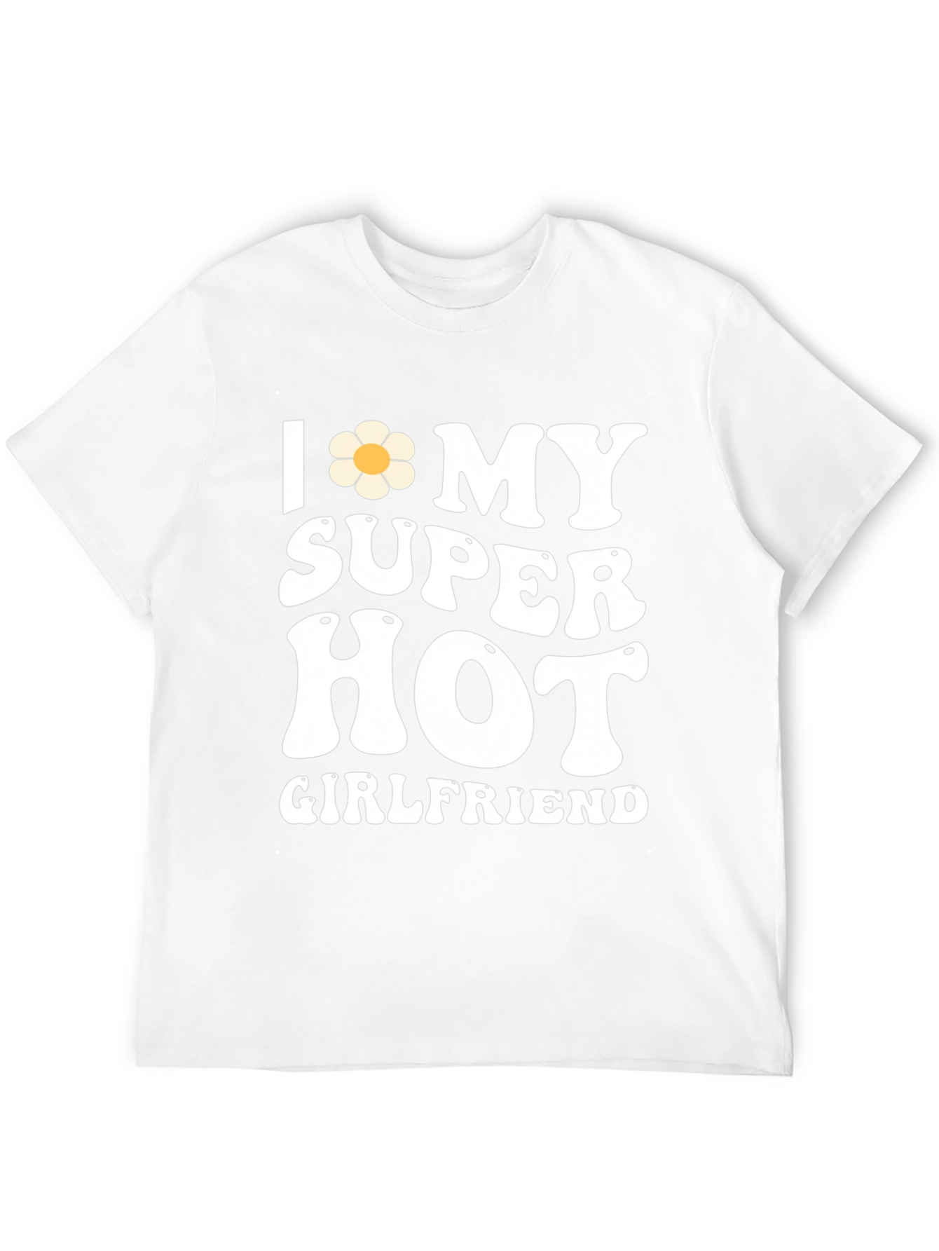 Camiseta Hombre: Amo a mi Novia Súper Sexy