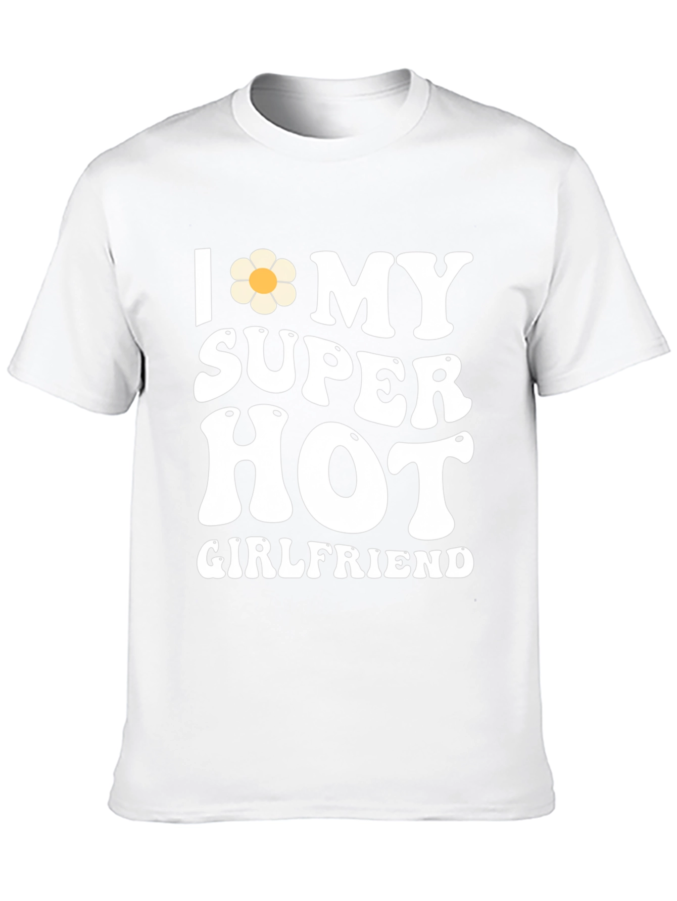Camiseta Hombre: Amo a mi Novia Súper Sexy