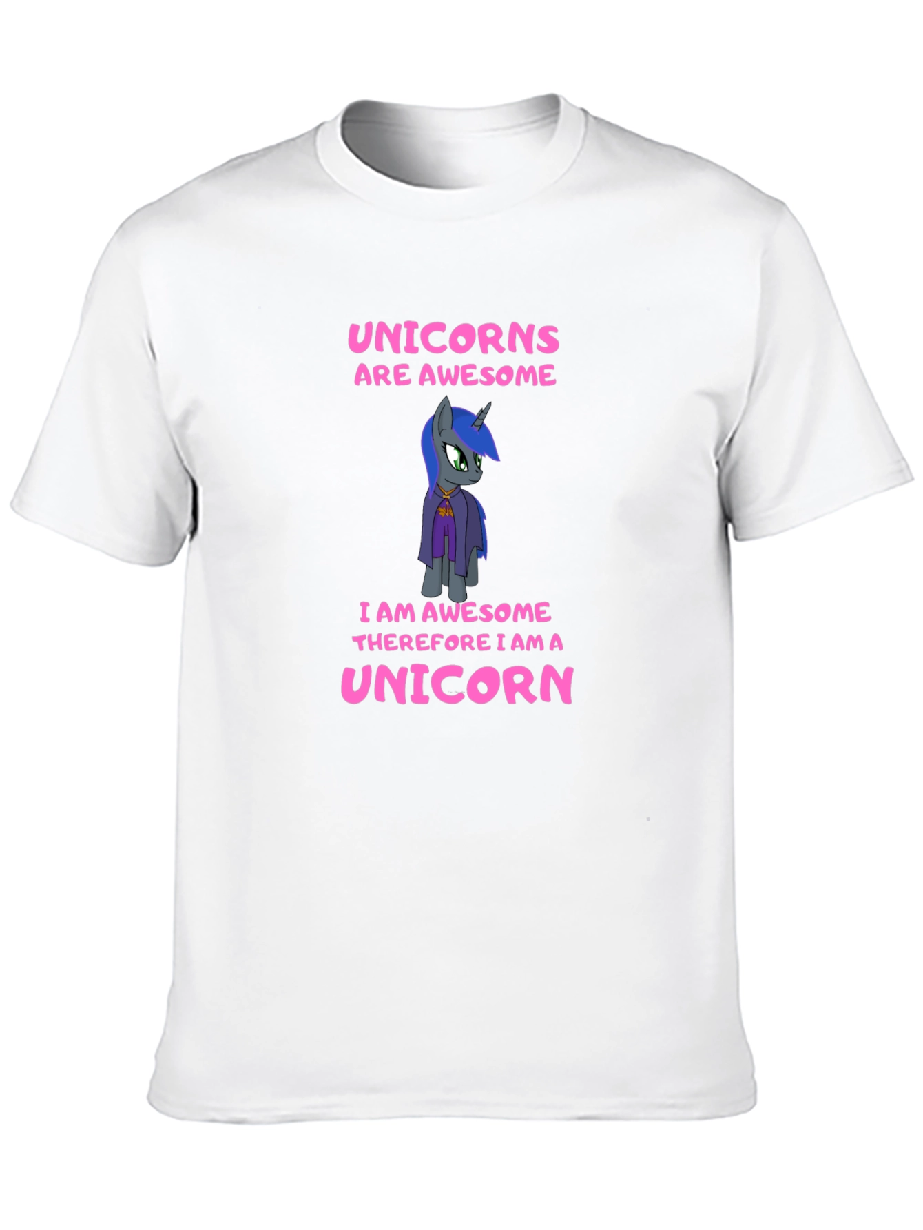 Camiseta Negra Unicornios Are Awesome