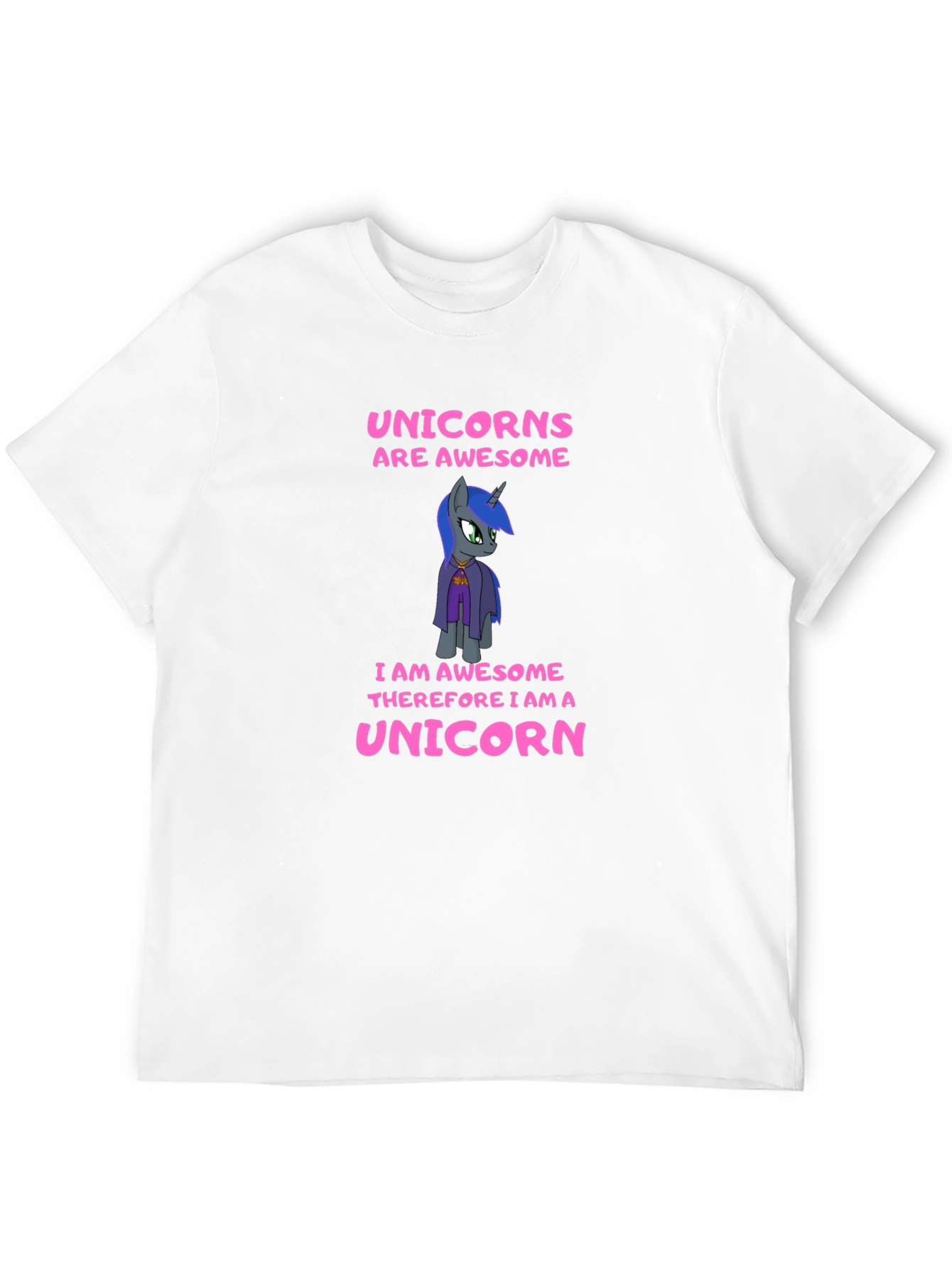 Camiseta Negra Unicornios Are Awesome