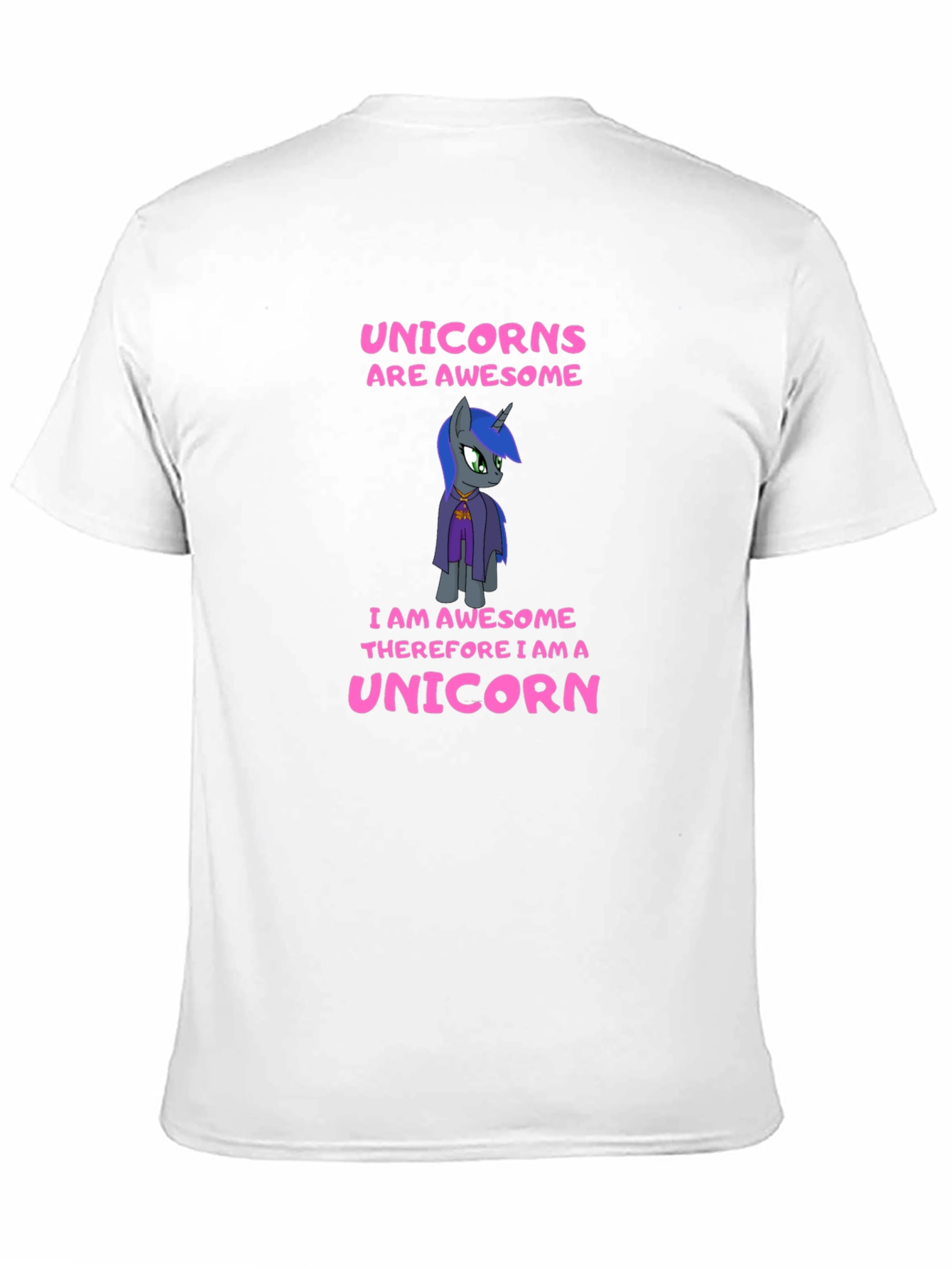 Camiseta Negra Unicornios Are Awesome