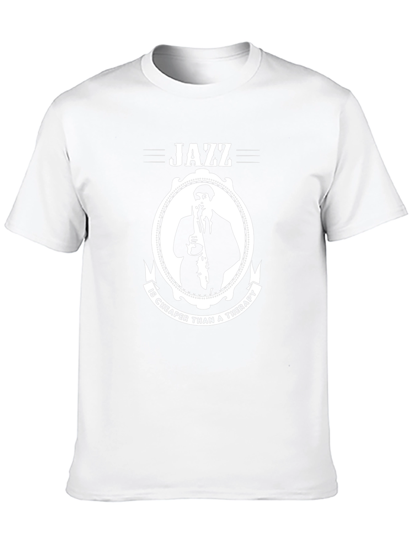 Camiseta Negra Jazz: Más Barata que la Terapia