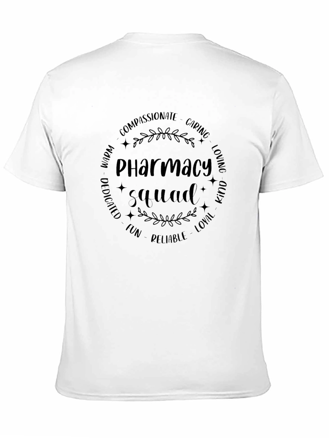 Camiseta Negra Pharmacy Squad
