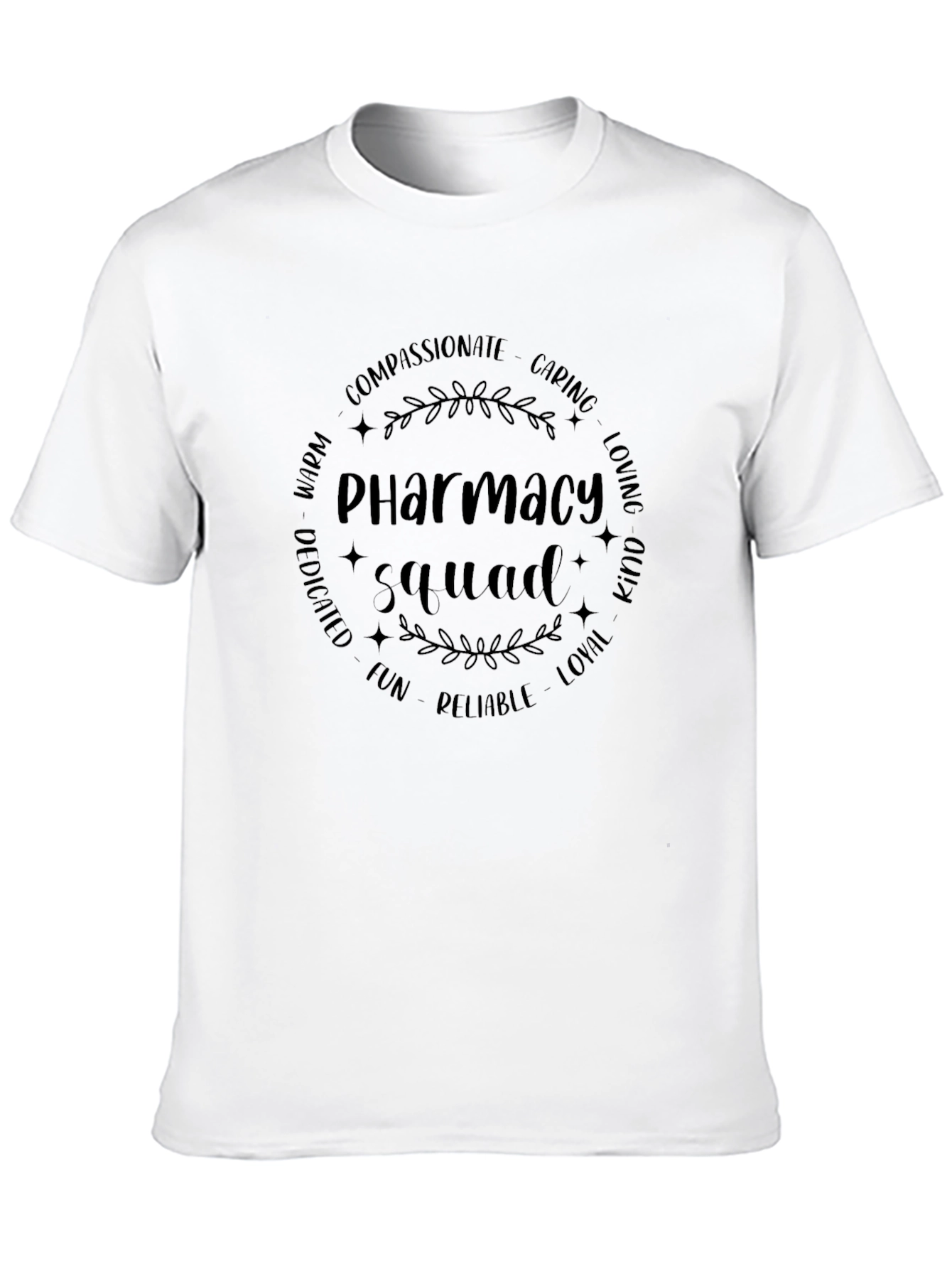 Camiseta Negra Pharmacy Squad