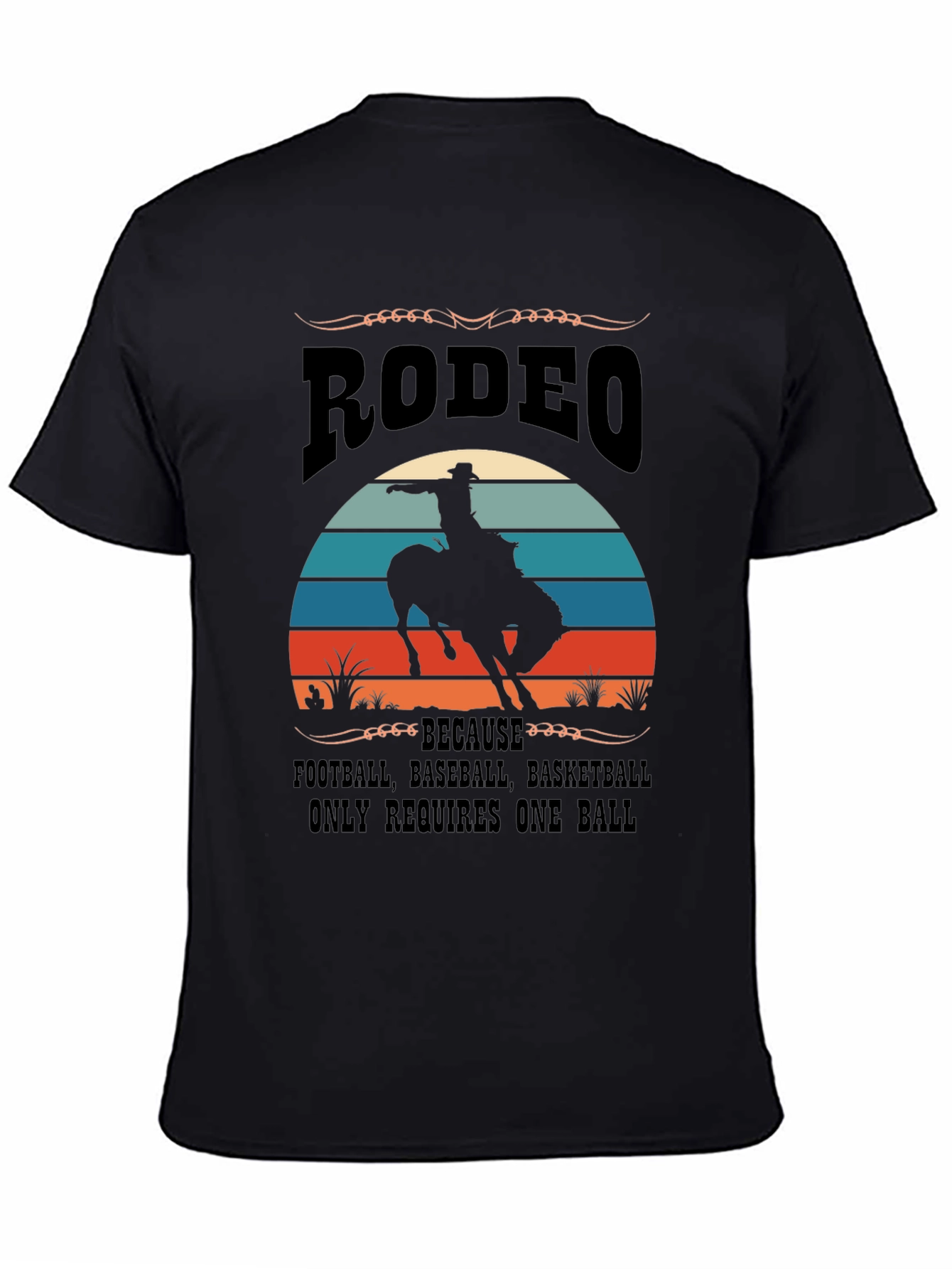 Camiseta Rodeo - Requiere Más Que Una Bola