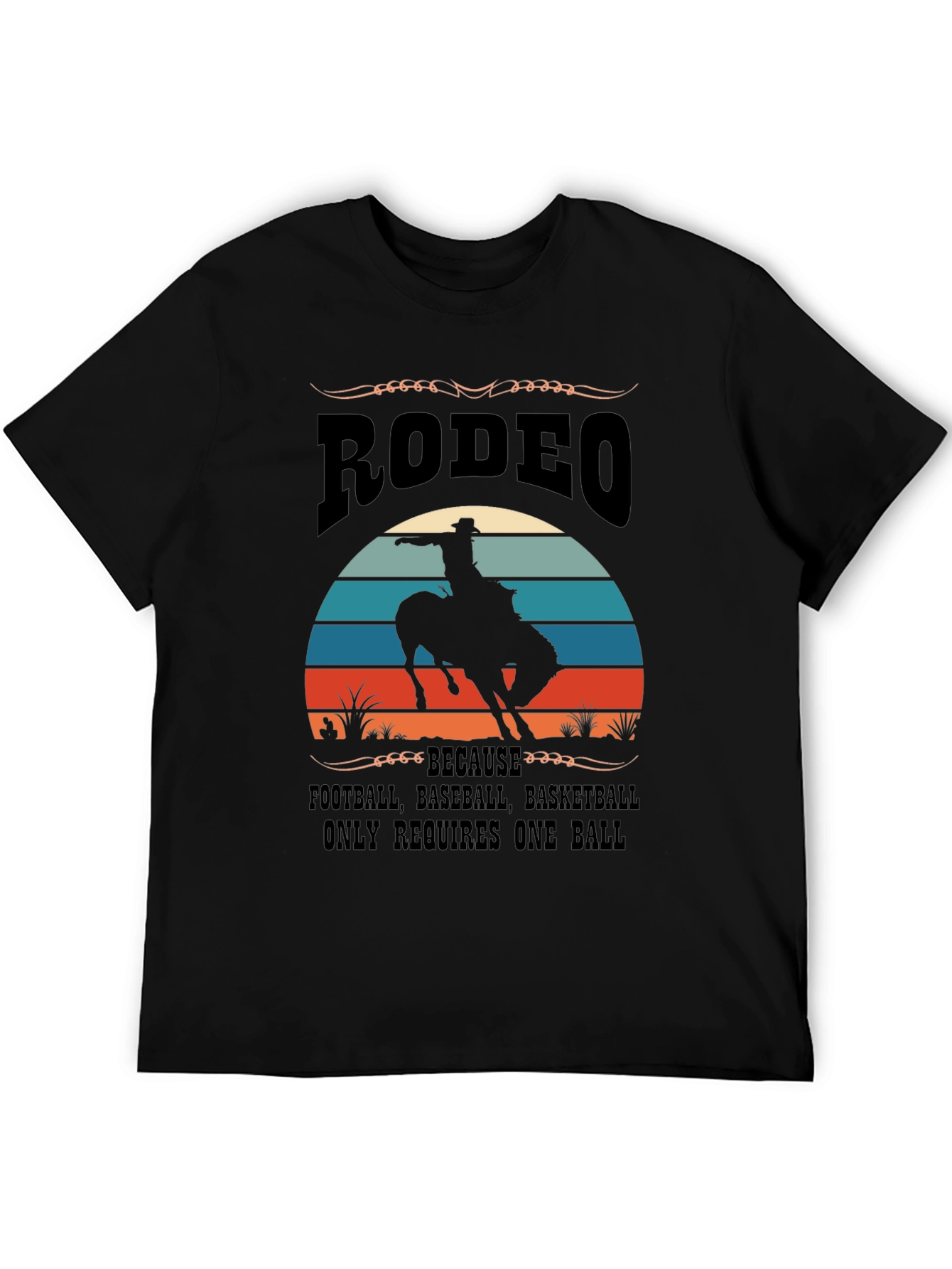 Camiseta Rodeo - Requiere Más Que Una Bola