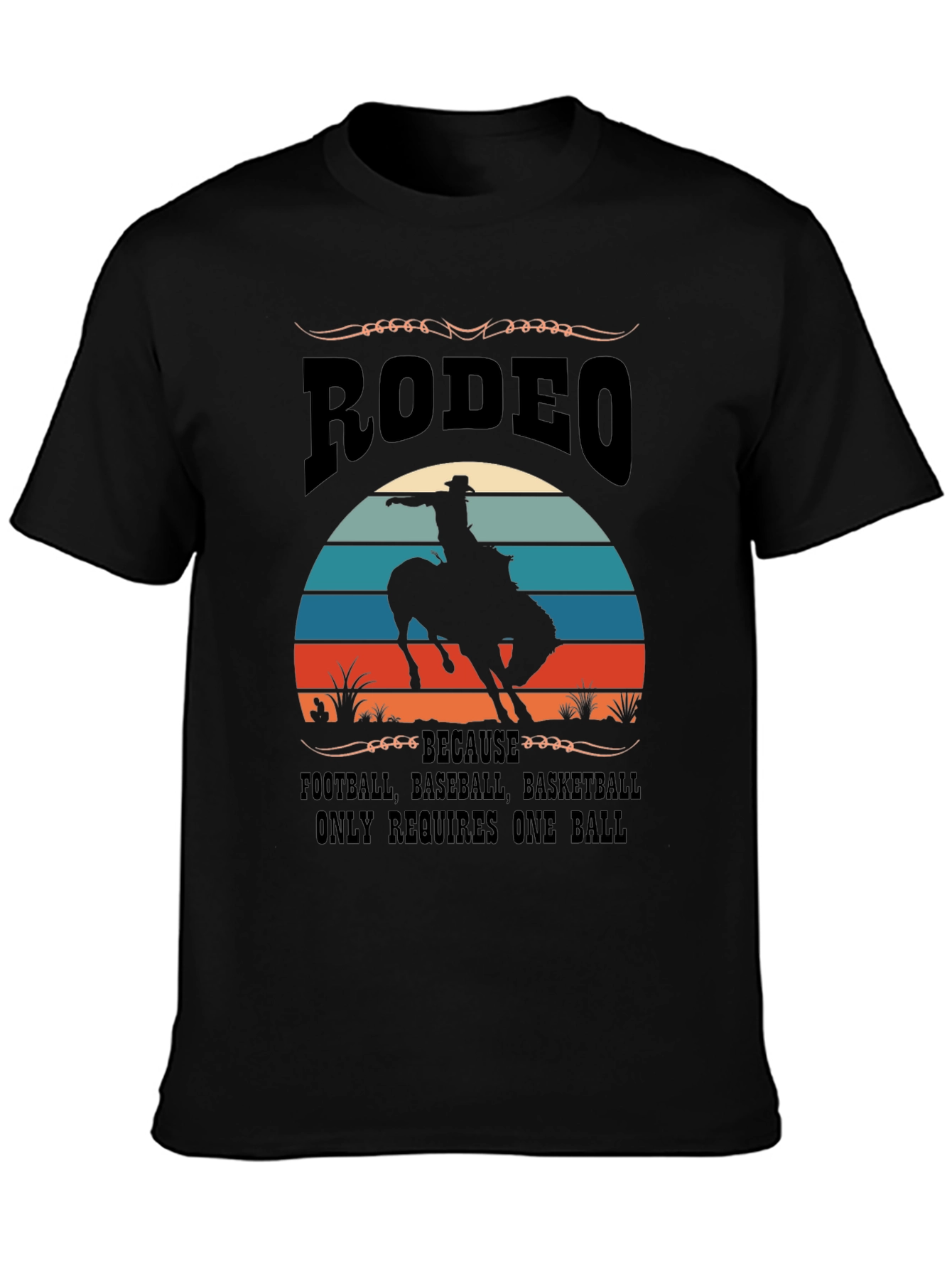 Camiseta Rodeo - Requiere Más Que Una Bola