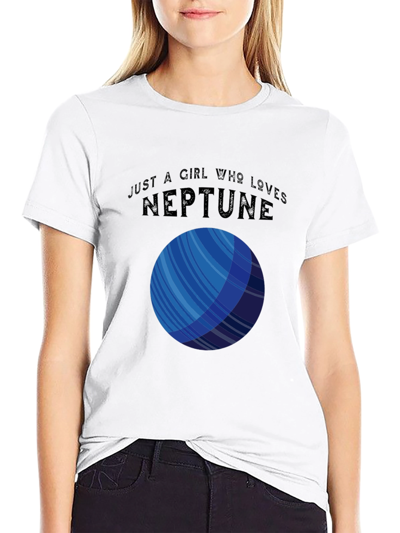 Camiseta Negra Amo Neptuno Unisex