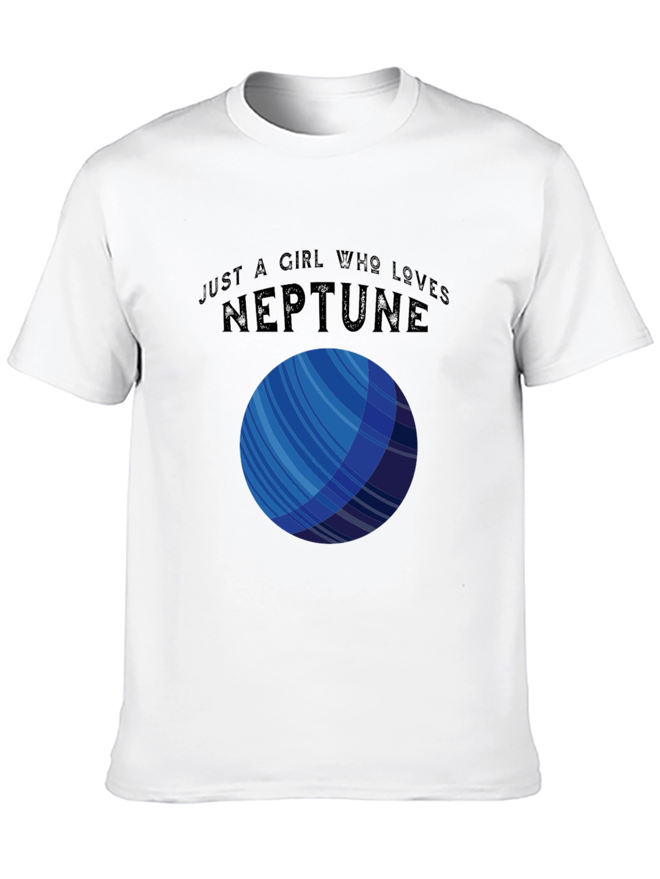 Camiseta Negra Amo Neptuno Unisex